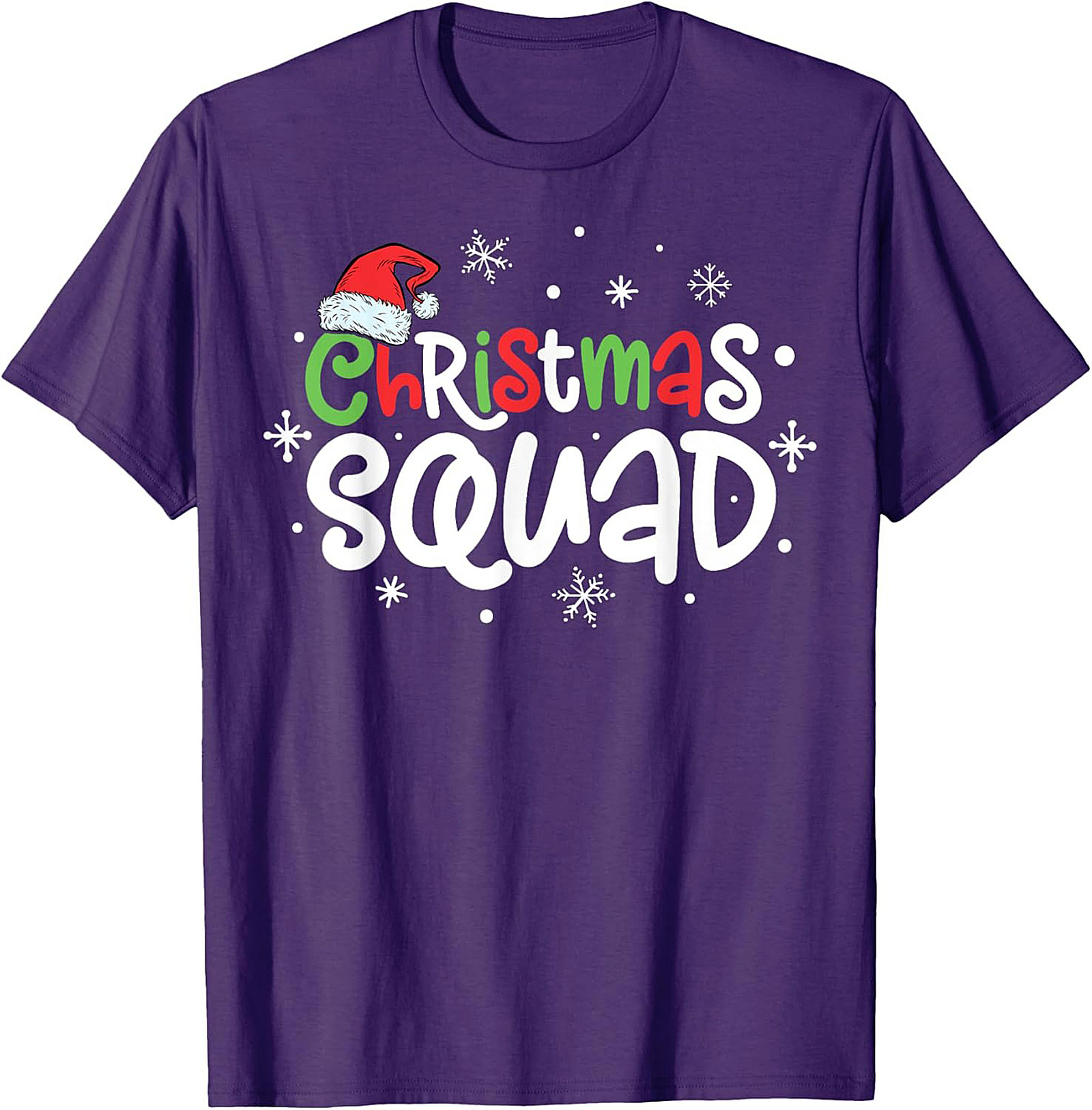 Christmas Squad T-Shirt Funny Matching Holiday Tee