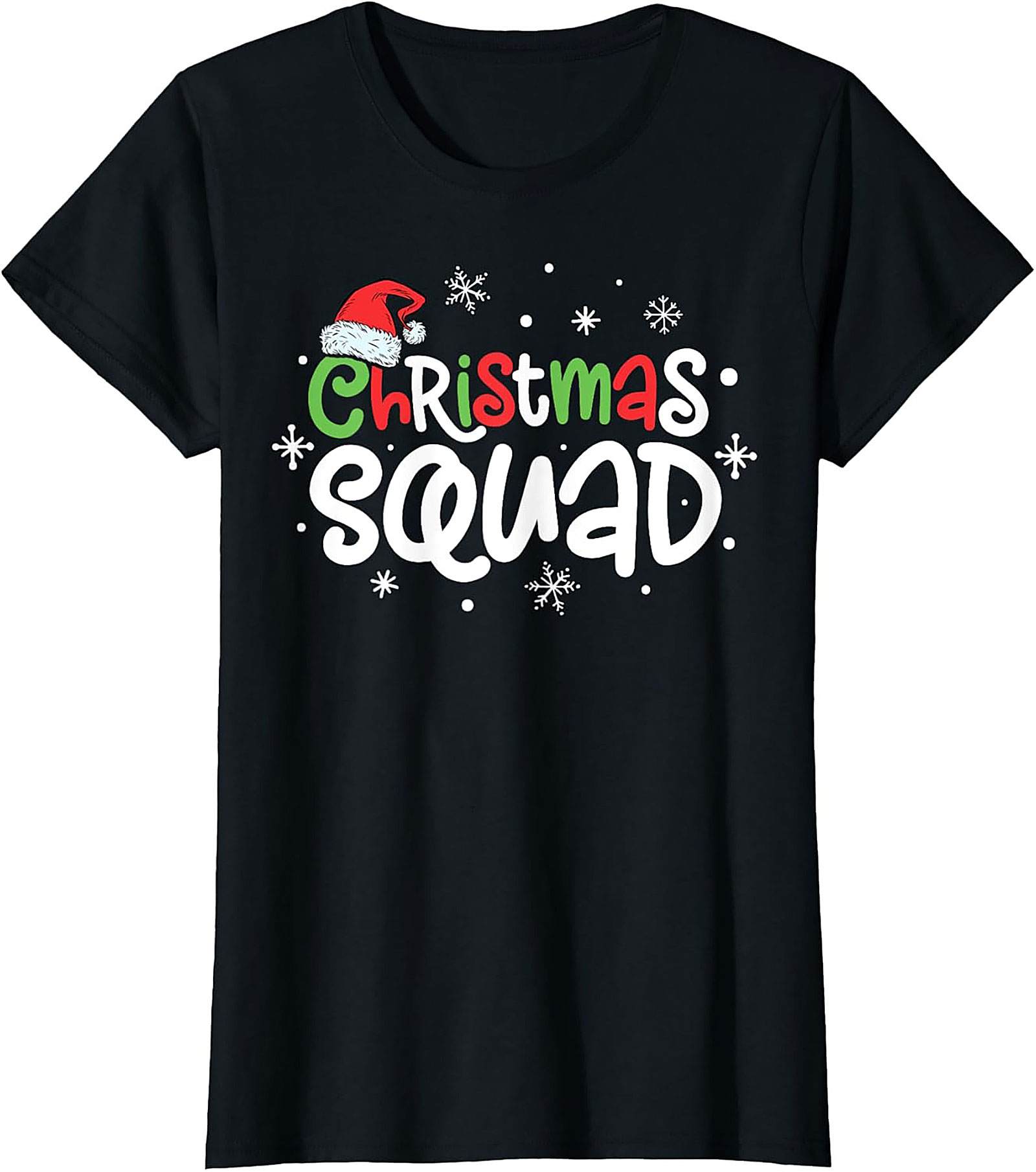 Christmas Squad T-Shirt Funny Matching Holiday Tee