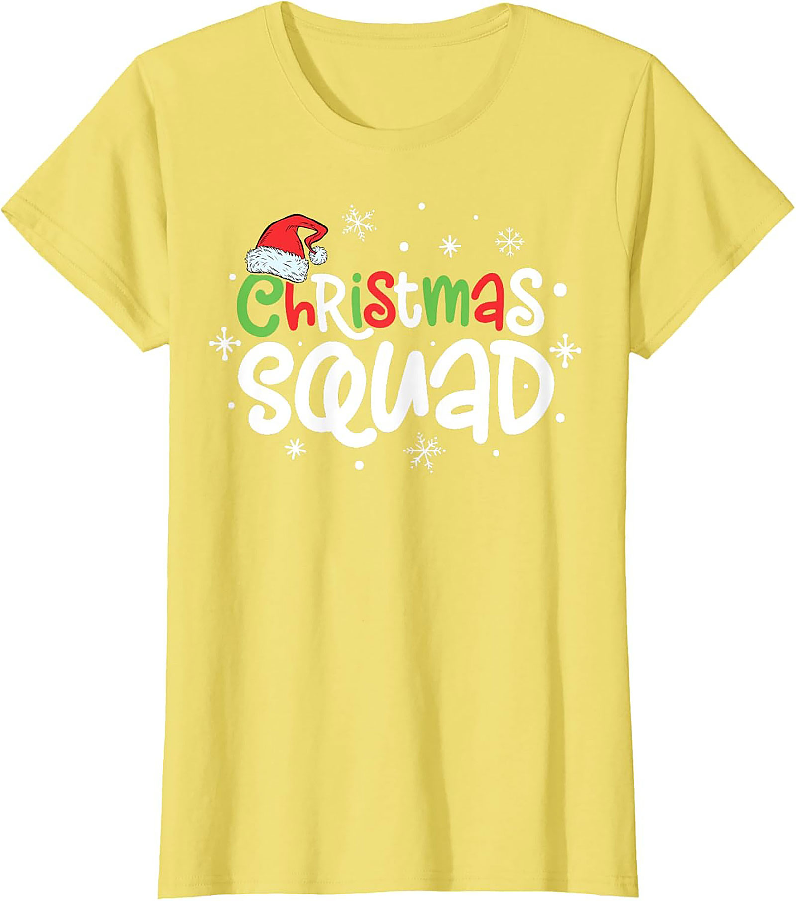 Christmas Squad T-Shirt Funny Matching Holiday Tee