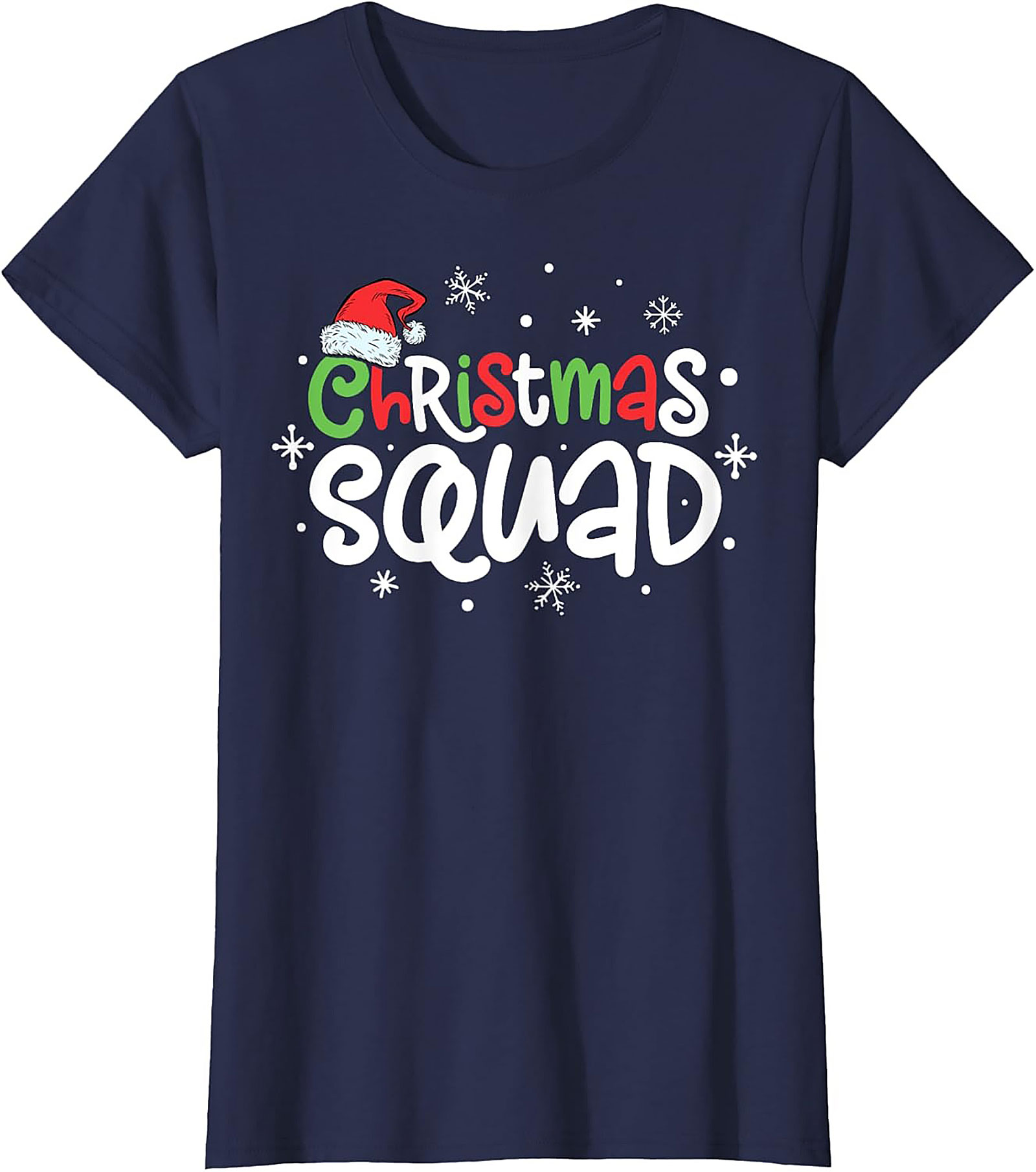 Christmas Squad T-Shirt Funny Matching Holiday Tee