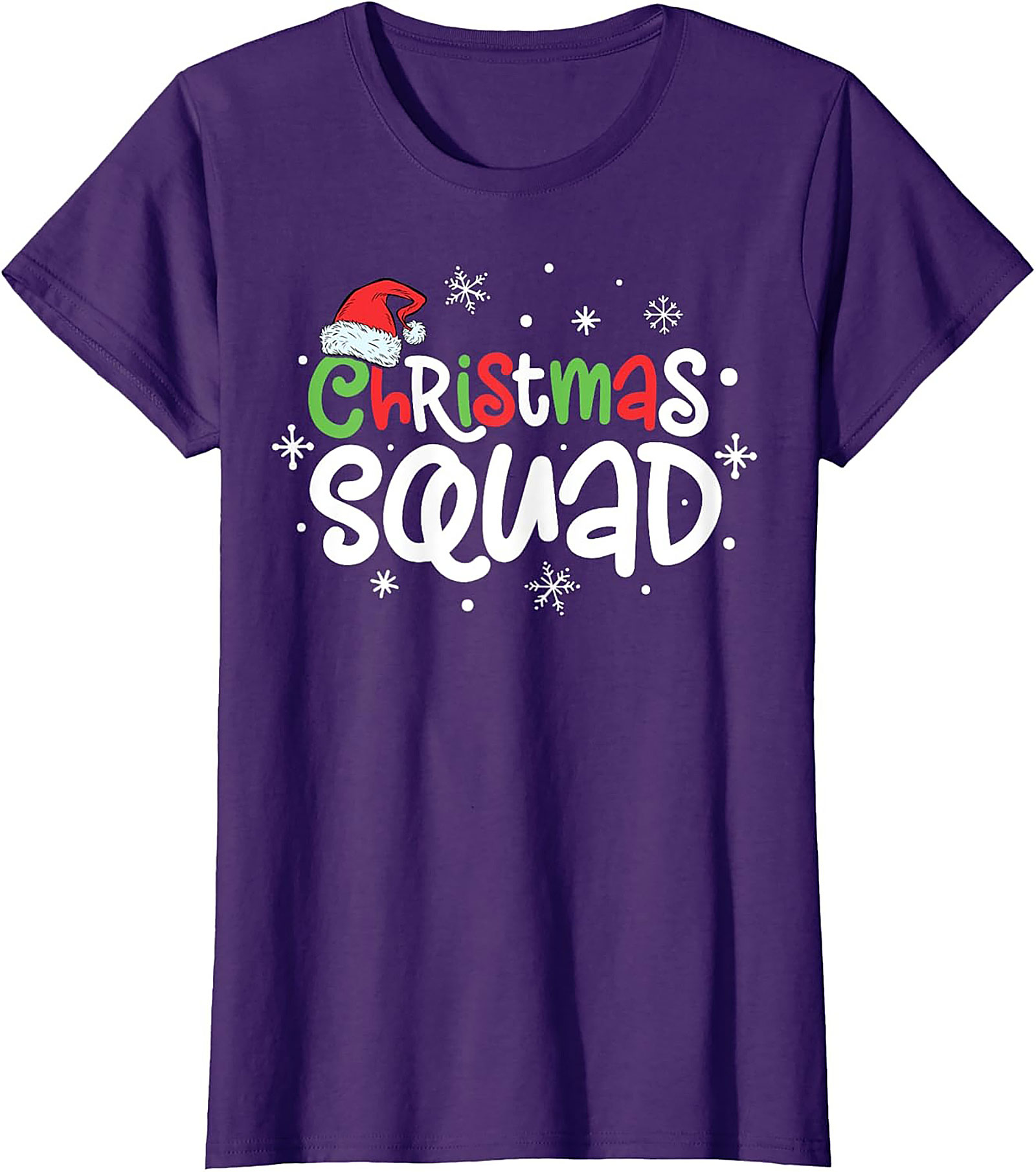 Christmas Squad T-Shirt Funny Matching Holiday Tee