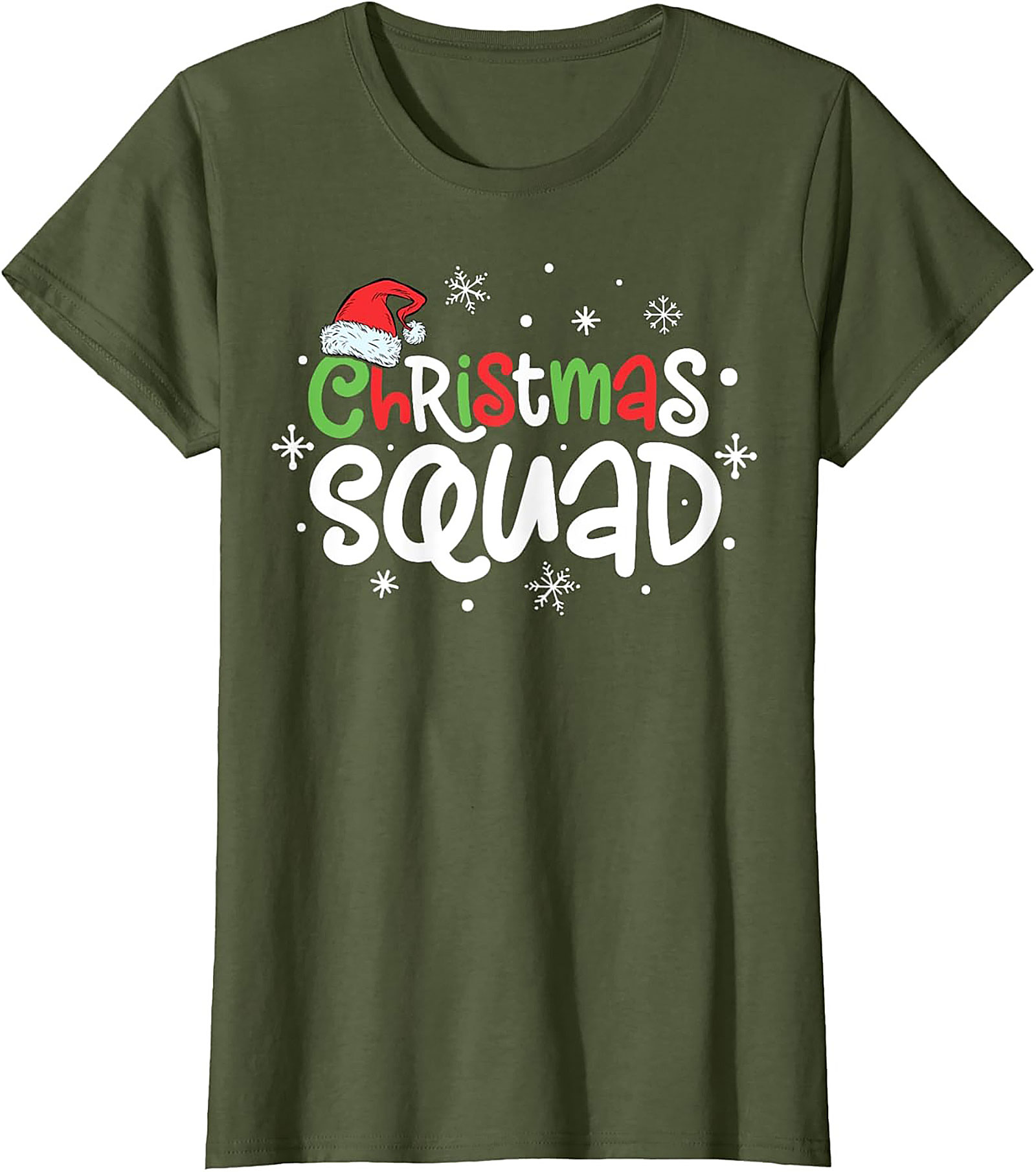 Christmas Squad T-Shirt Funny Matching Holiday Tee