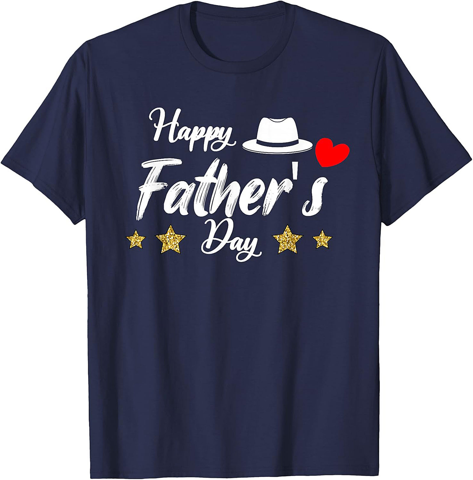  Happy Father's Day T-shirt Soft Cotton Unisex Tee Gift