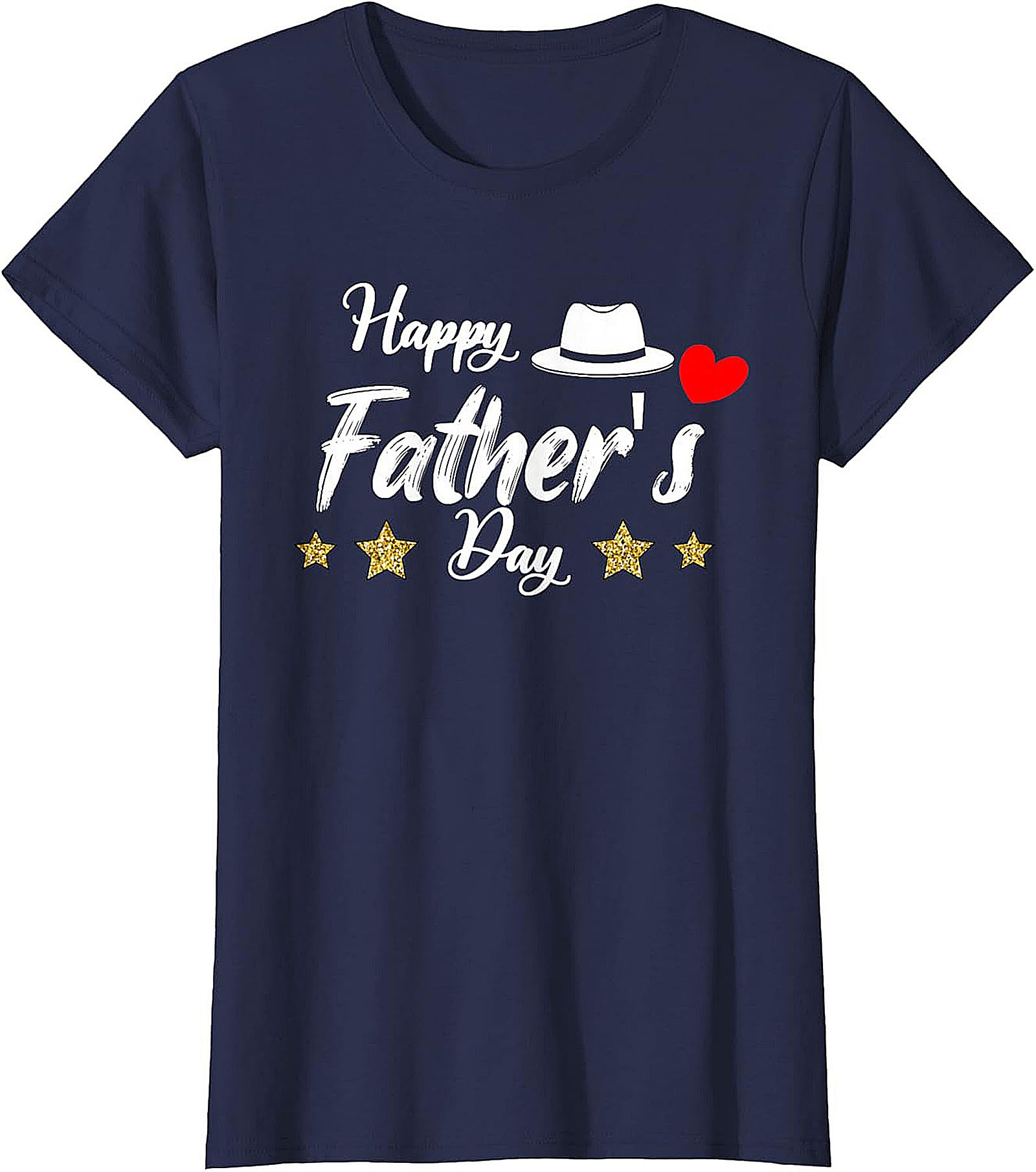  Happy Father's Day T-shirt Soft Cotton Unisex Tee Gift