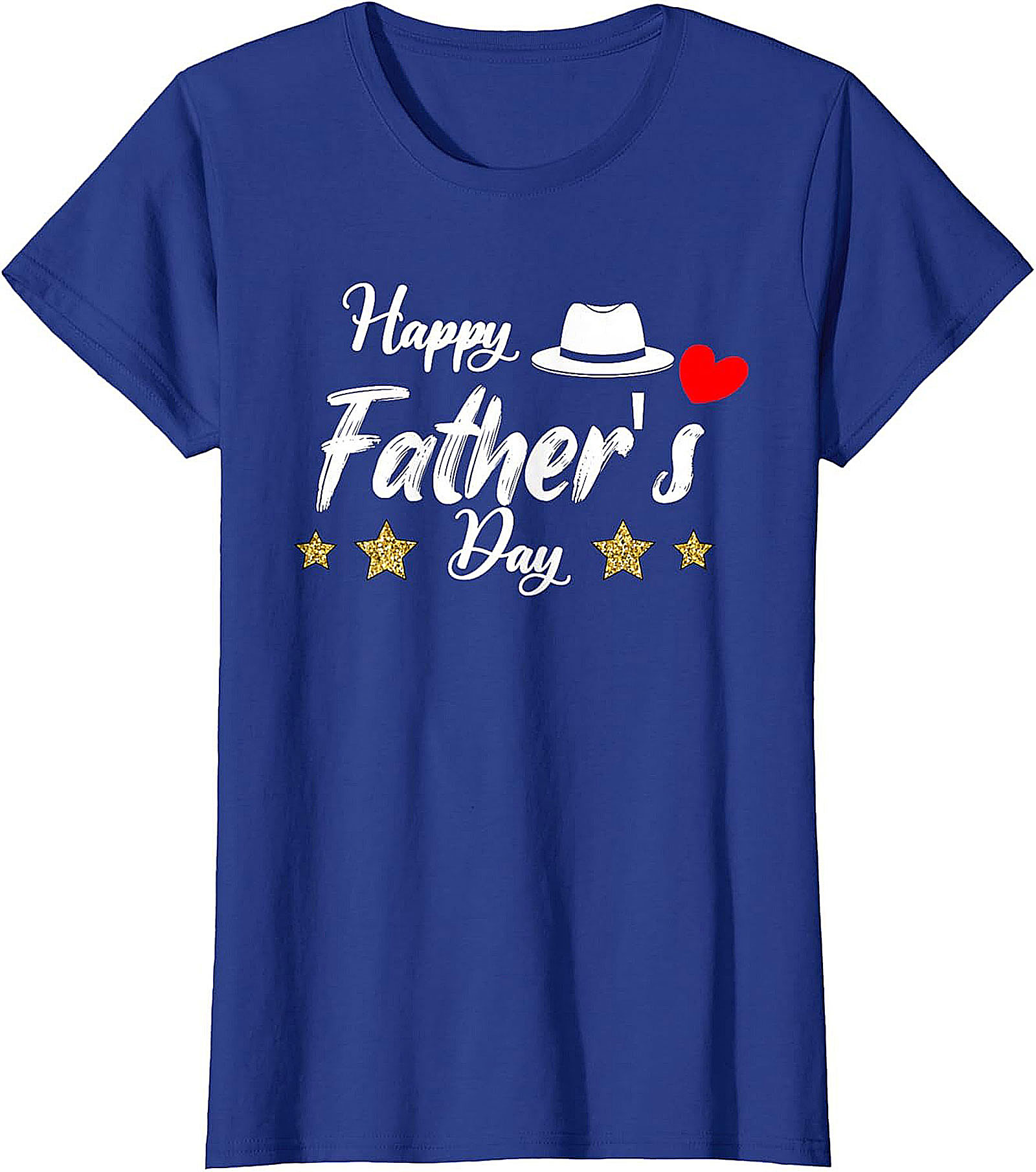  Happy Father's Day T-shirt Soft Cotton Unisex Tee Gift