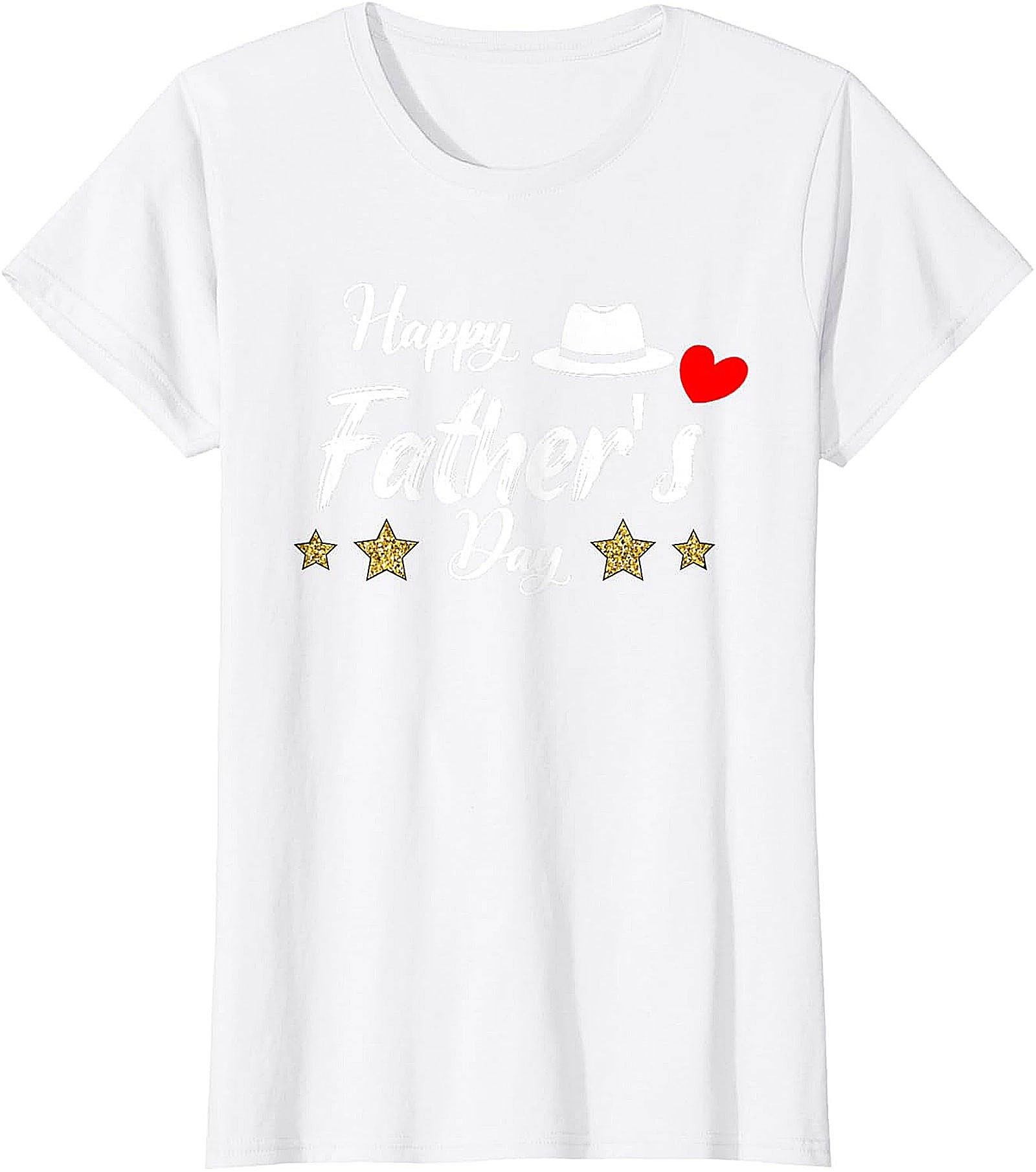  Happy Father's Day T-shirt Soft Cotton Unisex Tee Gift