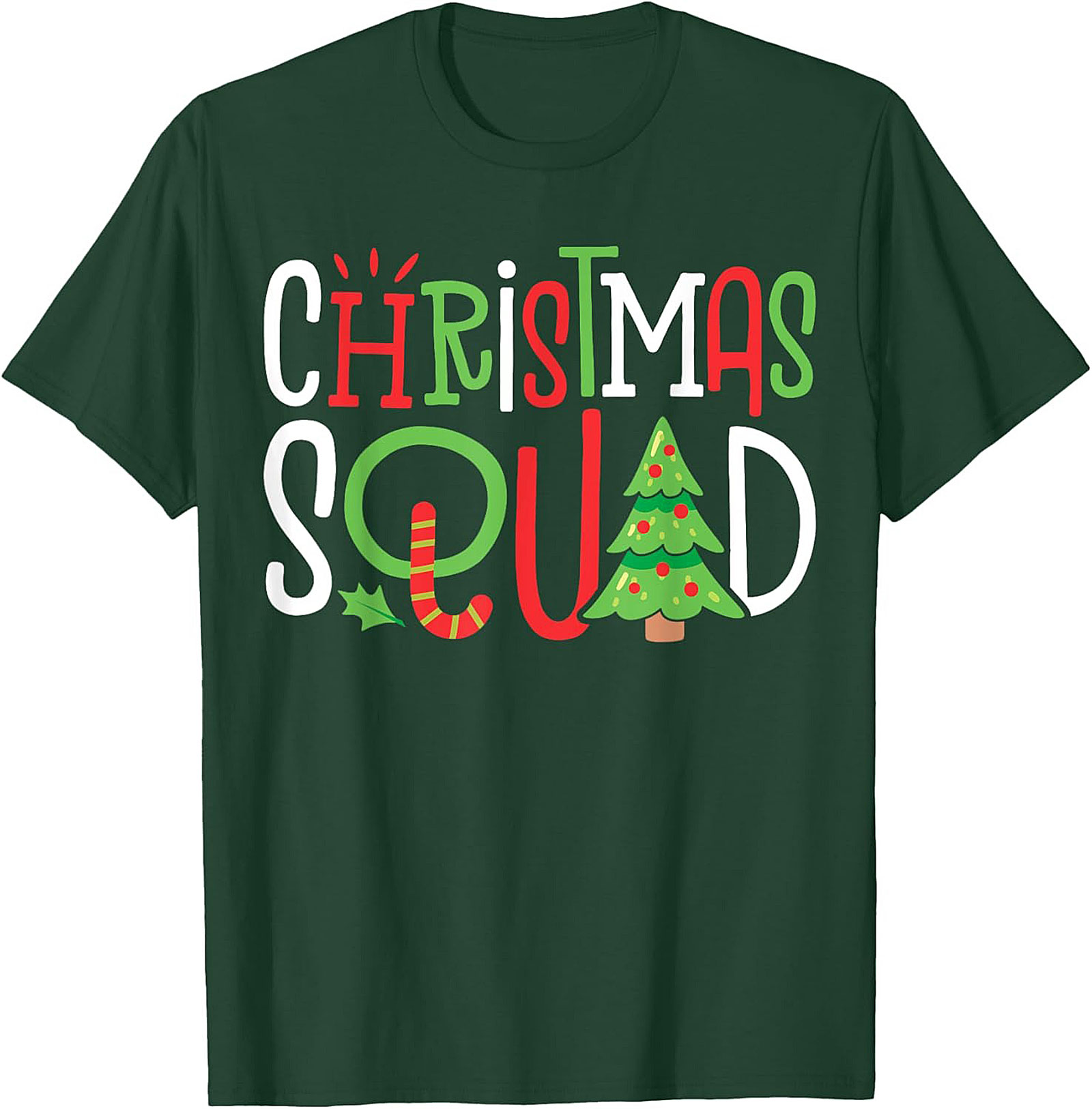 Christmas Squad T-Shirt  Funny Holiday Graphic Tee