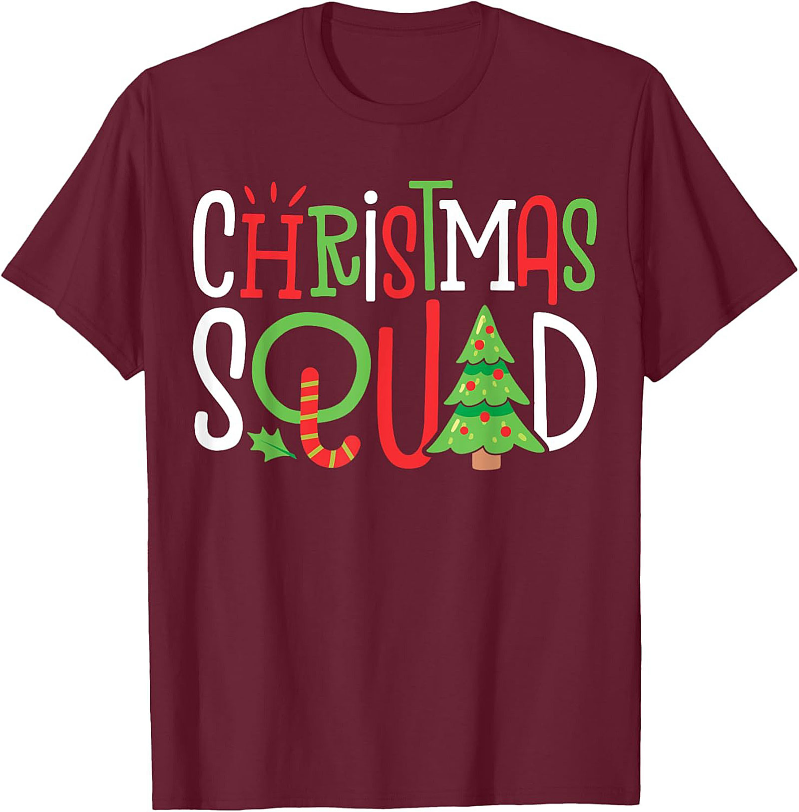 Christmas Squad T-Shirt  Funny Holiday Graphic Tee