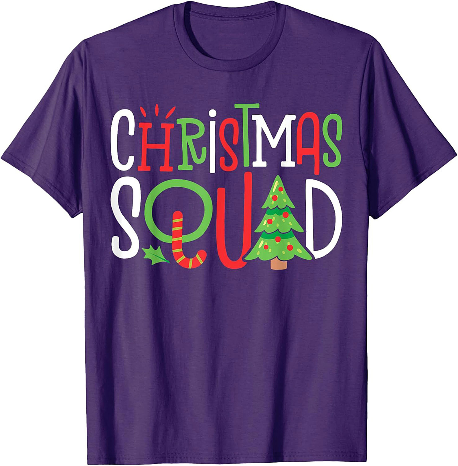 Christmas Squad T-Shirt  Funny Holiday Graphic Tee