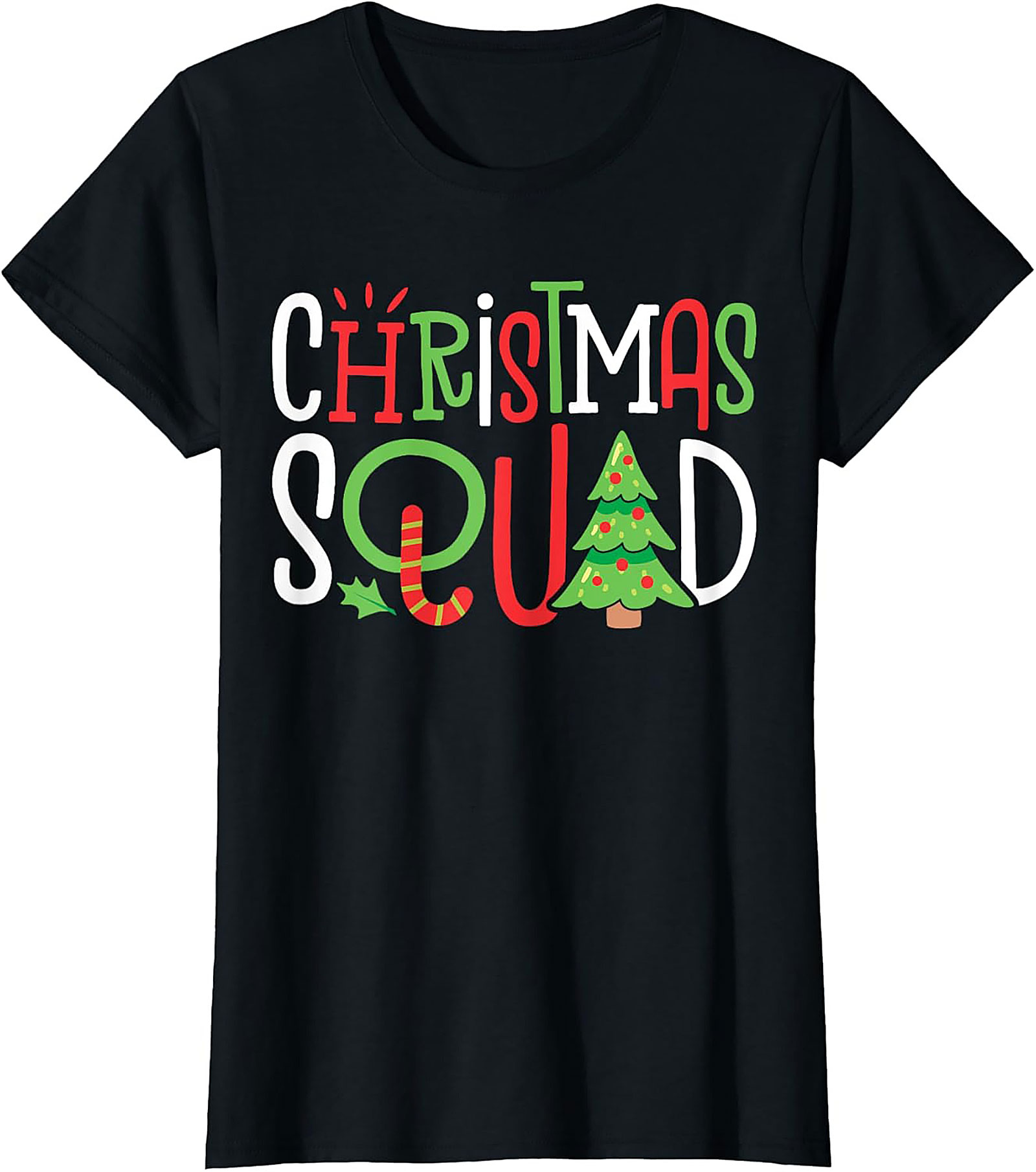 Christmas Squad T-Shirt  Funny Holiday Graphic Tee