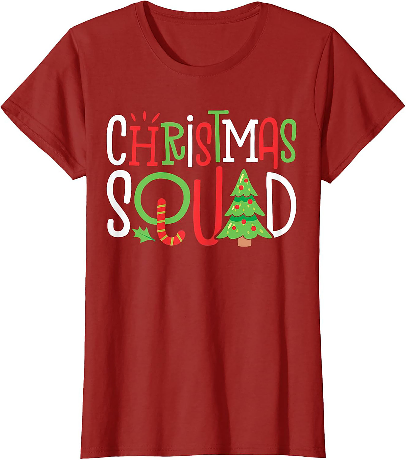 Christmas Squad T-Shirt  Funny Holiday Graphic Tee