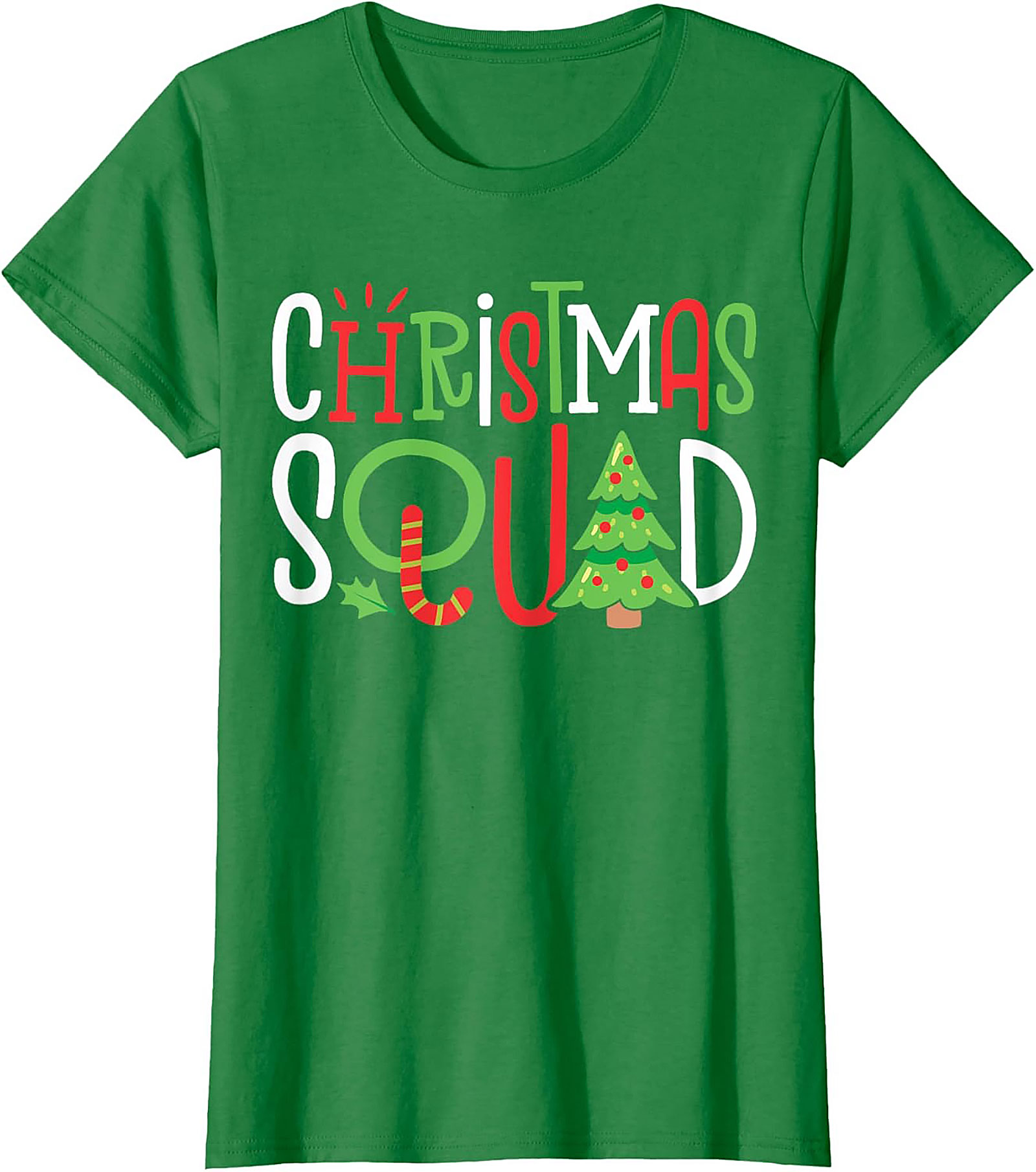 Christmas Squad T-Shirt  Funny Holiday Graphic Tee