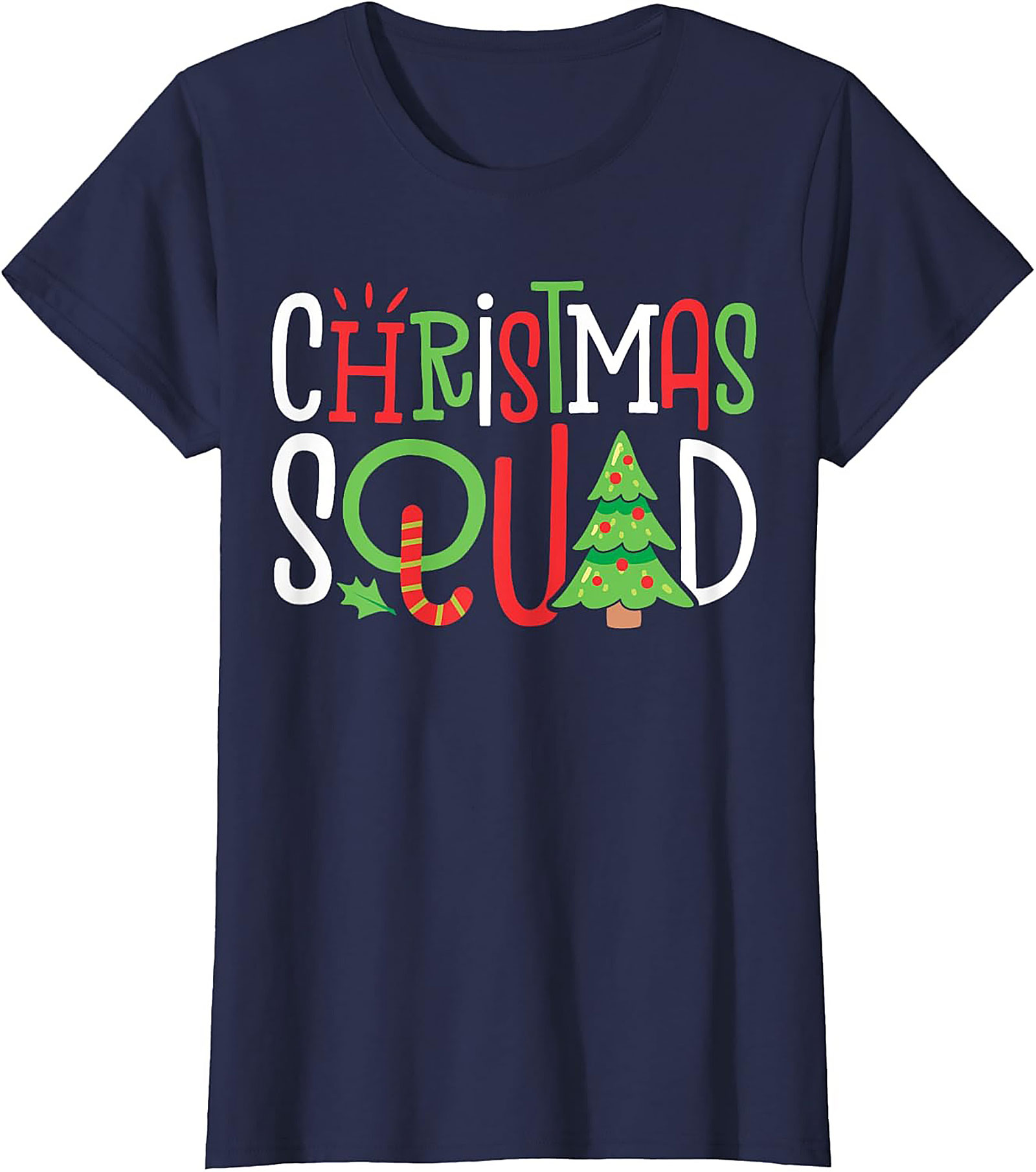 Christmas Squad T-Shirt  Funny Holiday Graphic Tee