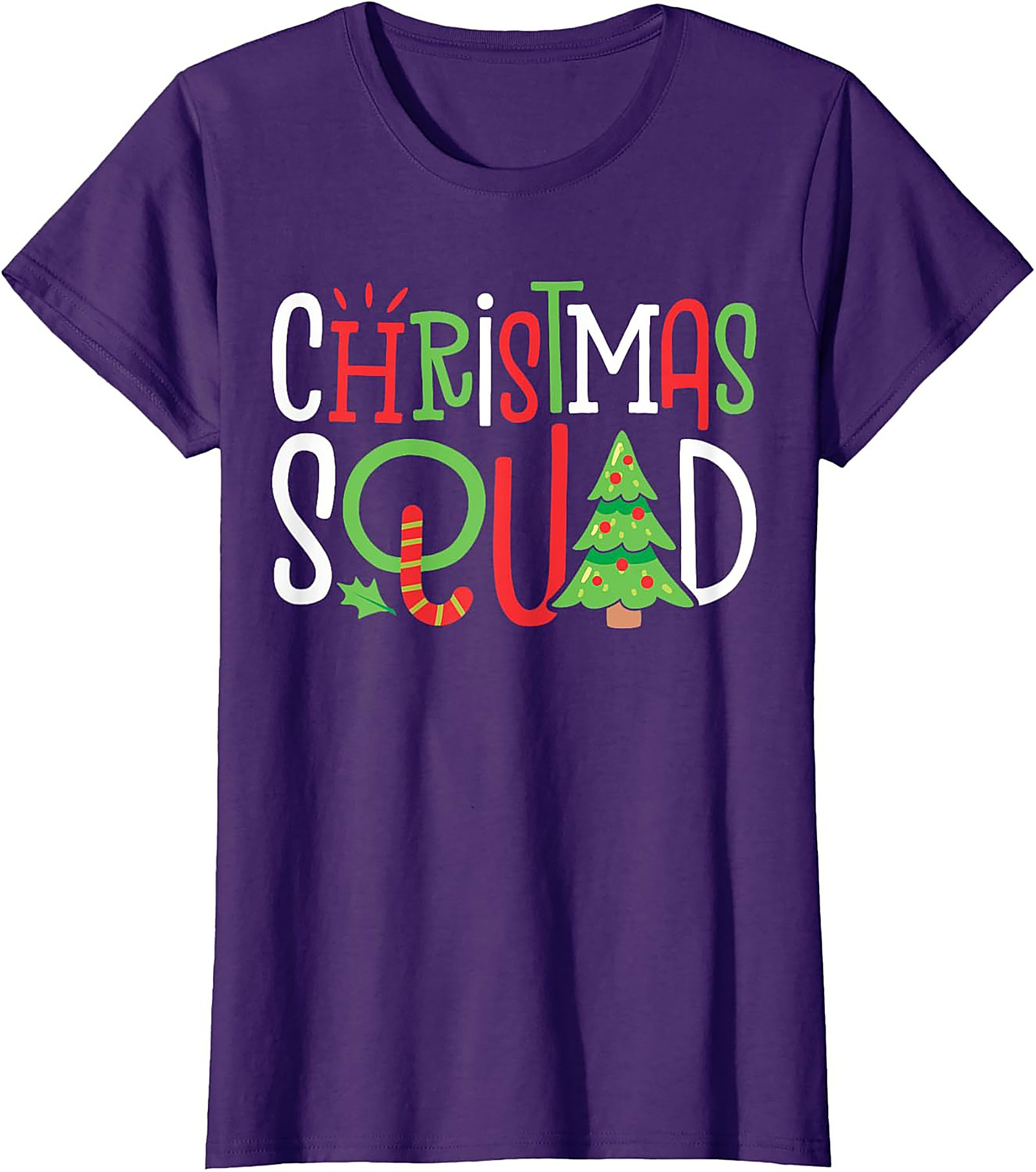 Christmas Squad T-Shirt  Funny Holiday Graphic Tee