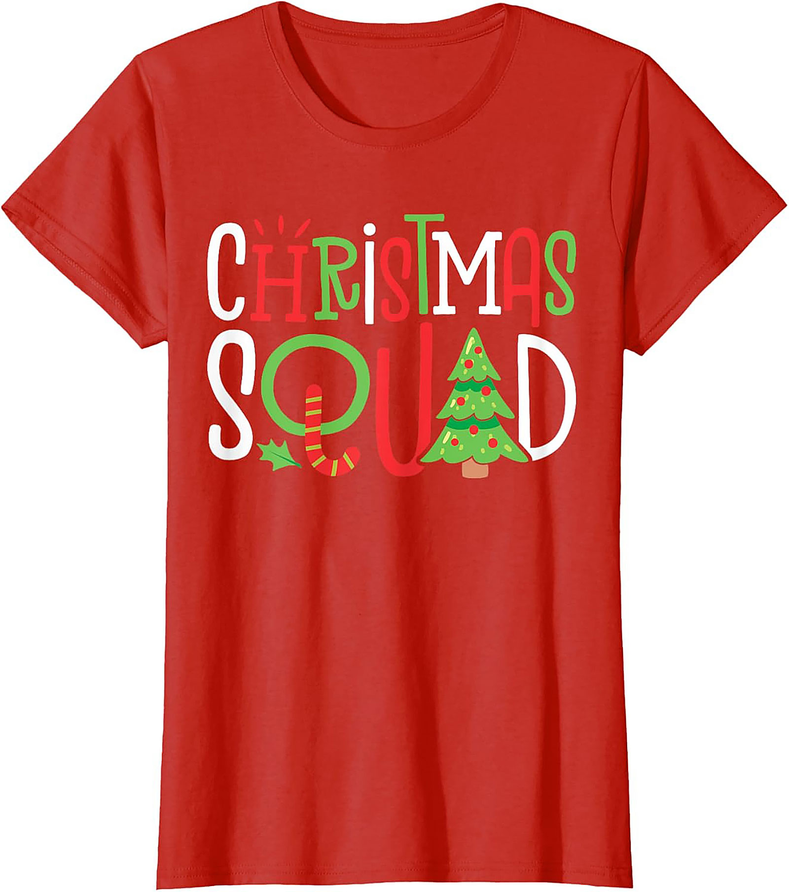 Christmas Squad T-Shirt  Funny Holiday Graphic Tee