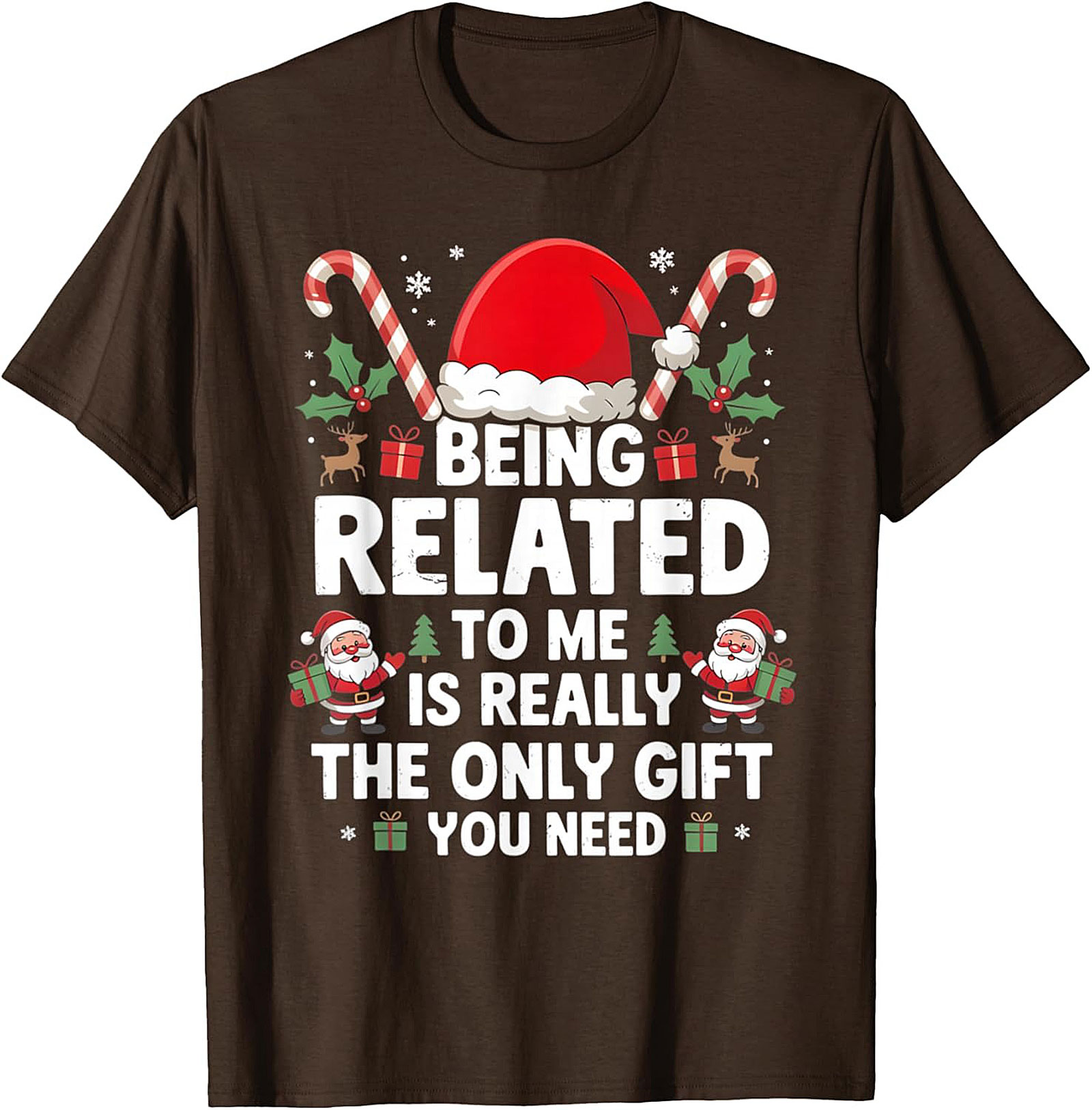 Funny Family Christmas T-Shirt Sarcastic Holiday Tee