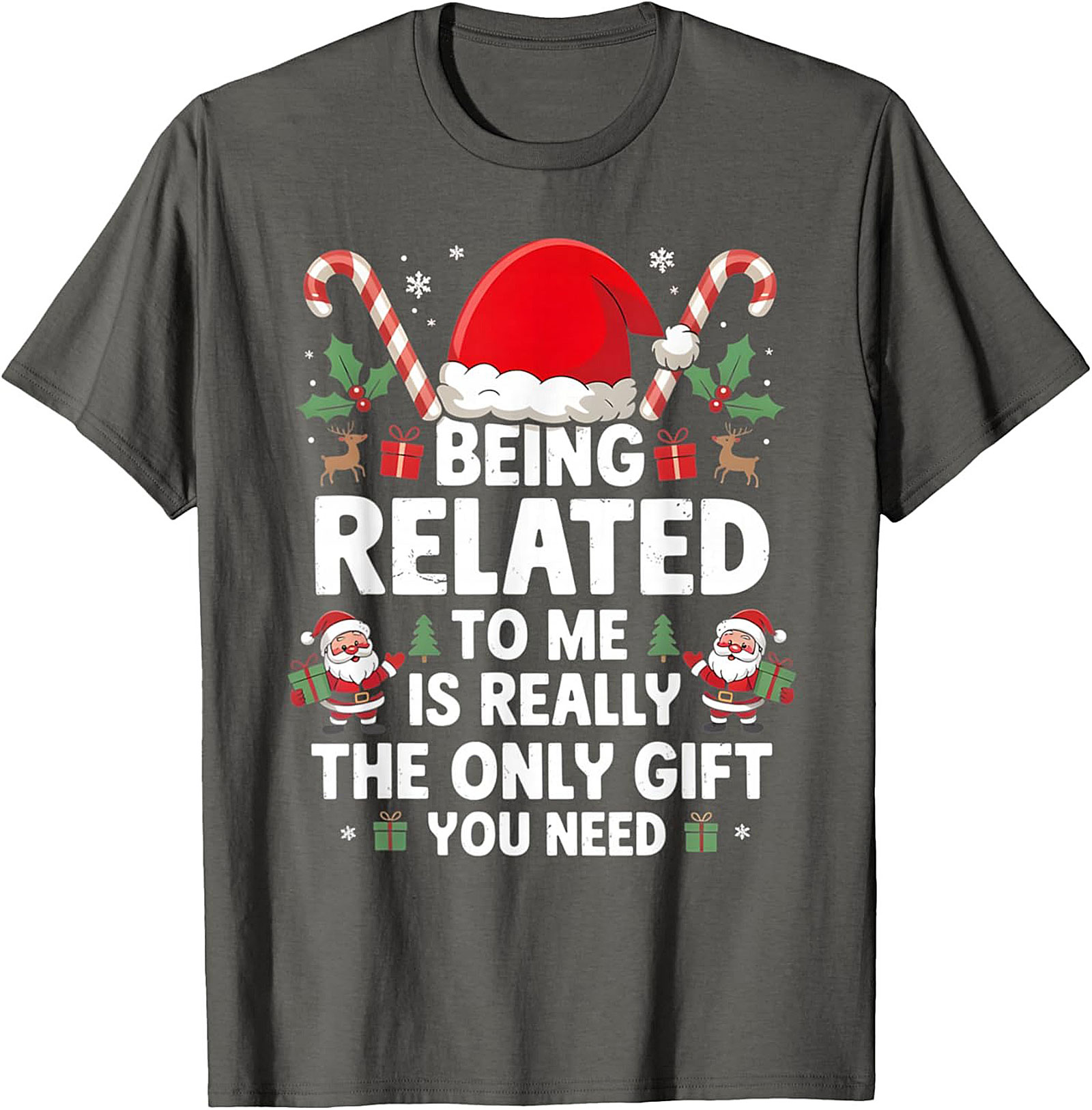 Funny Family Christmas T-Shirt Sarcastic Holiday Tee