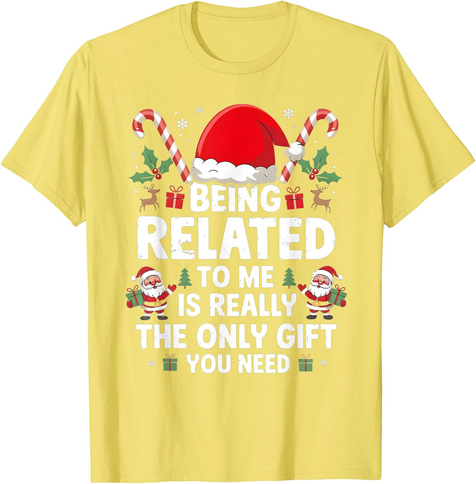 Funny Family Christmas T-Shirt Sarcastic Holiday Tee