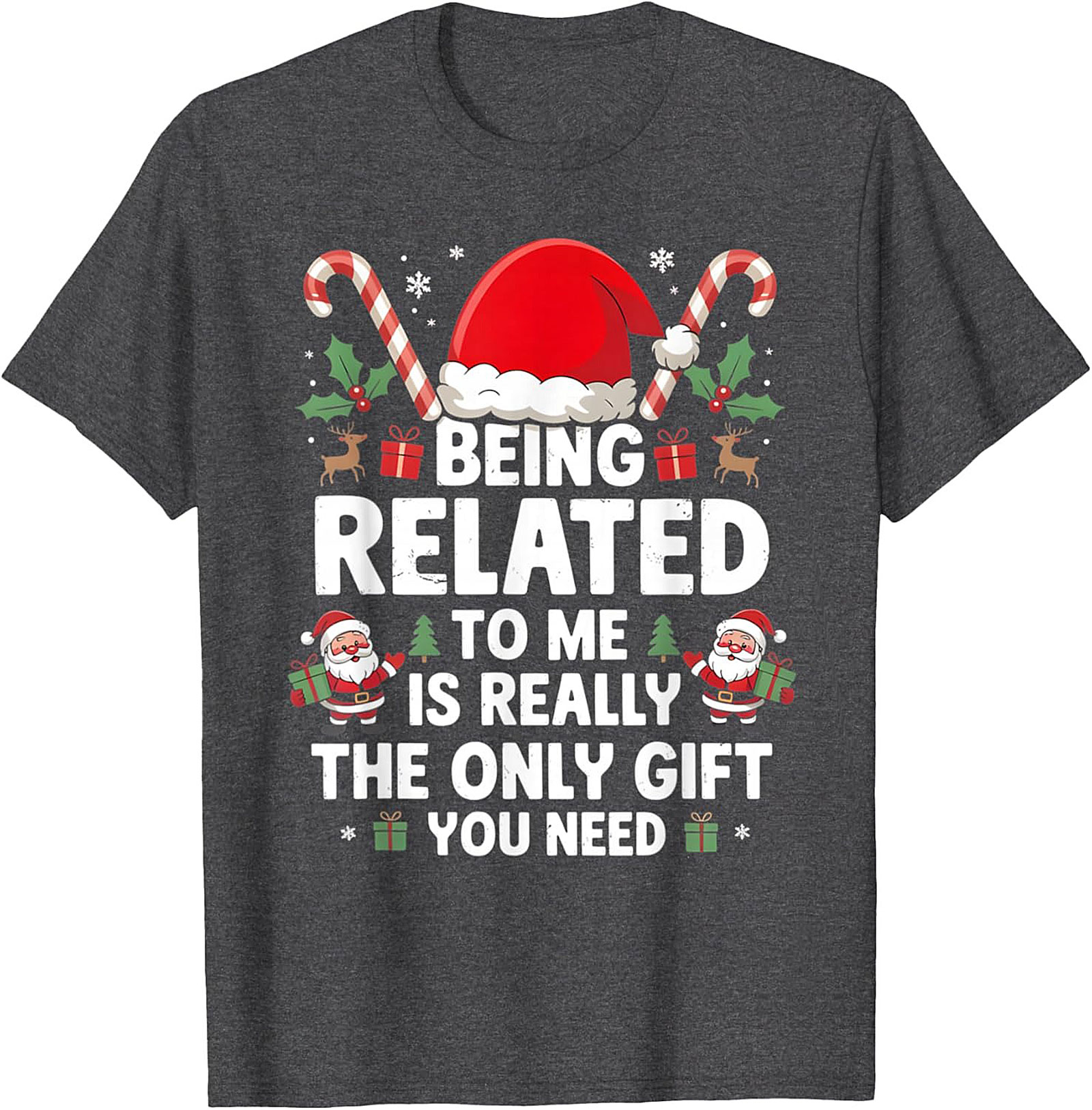 Funny Family Christmas T-Shirt Sarcastic Holiday Tee