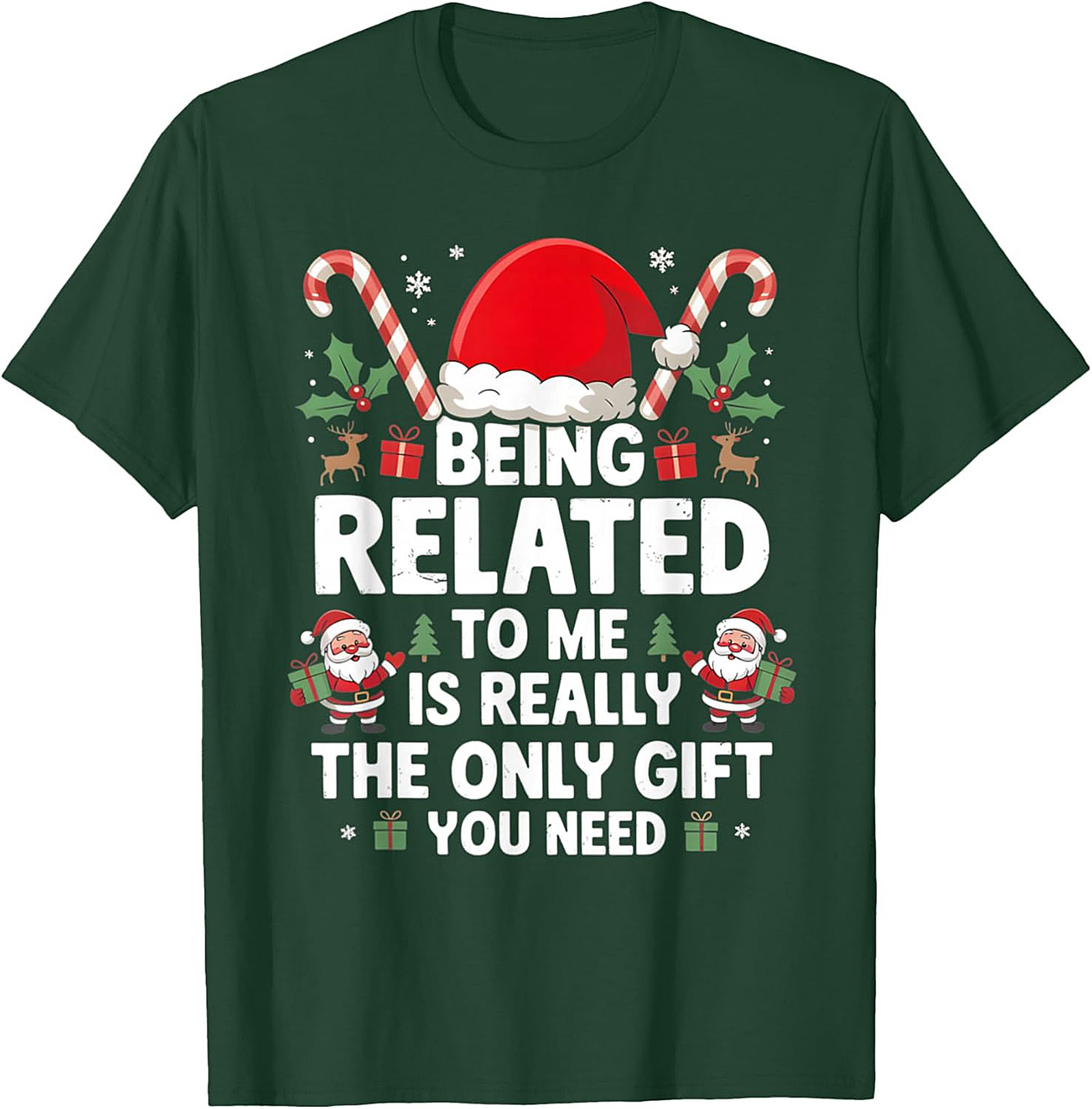 Funny Family Christmas T-Shirt Sarcastic Holiday Tee