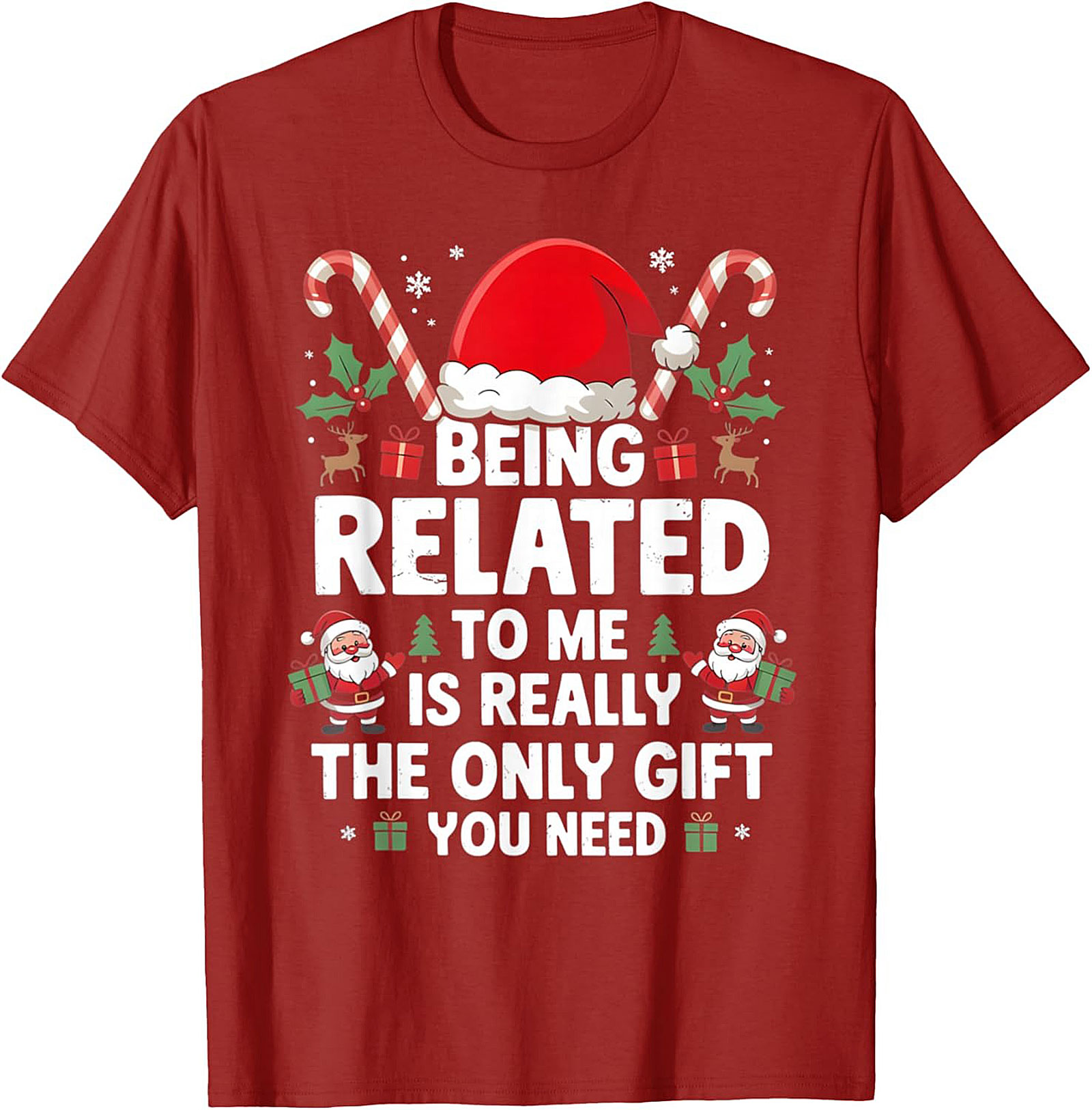 Funny Family Christmas T-Shirt Sarcastic Holiday Tee