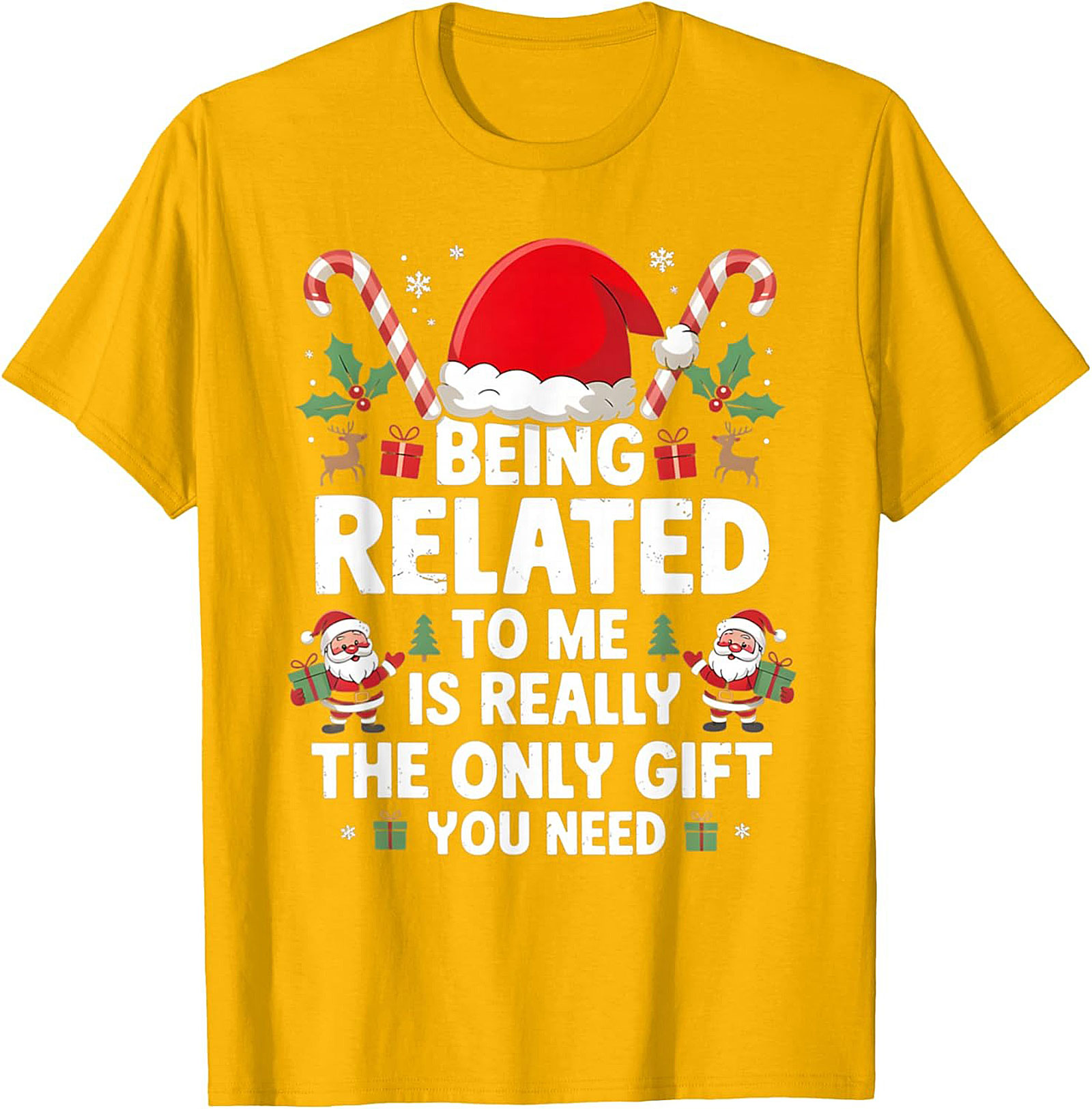 Funny Family Christmas T-Shirt Sarcastic Holiday Tee