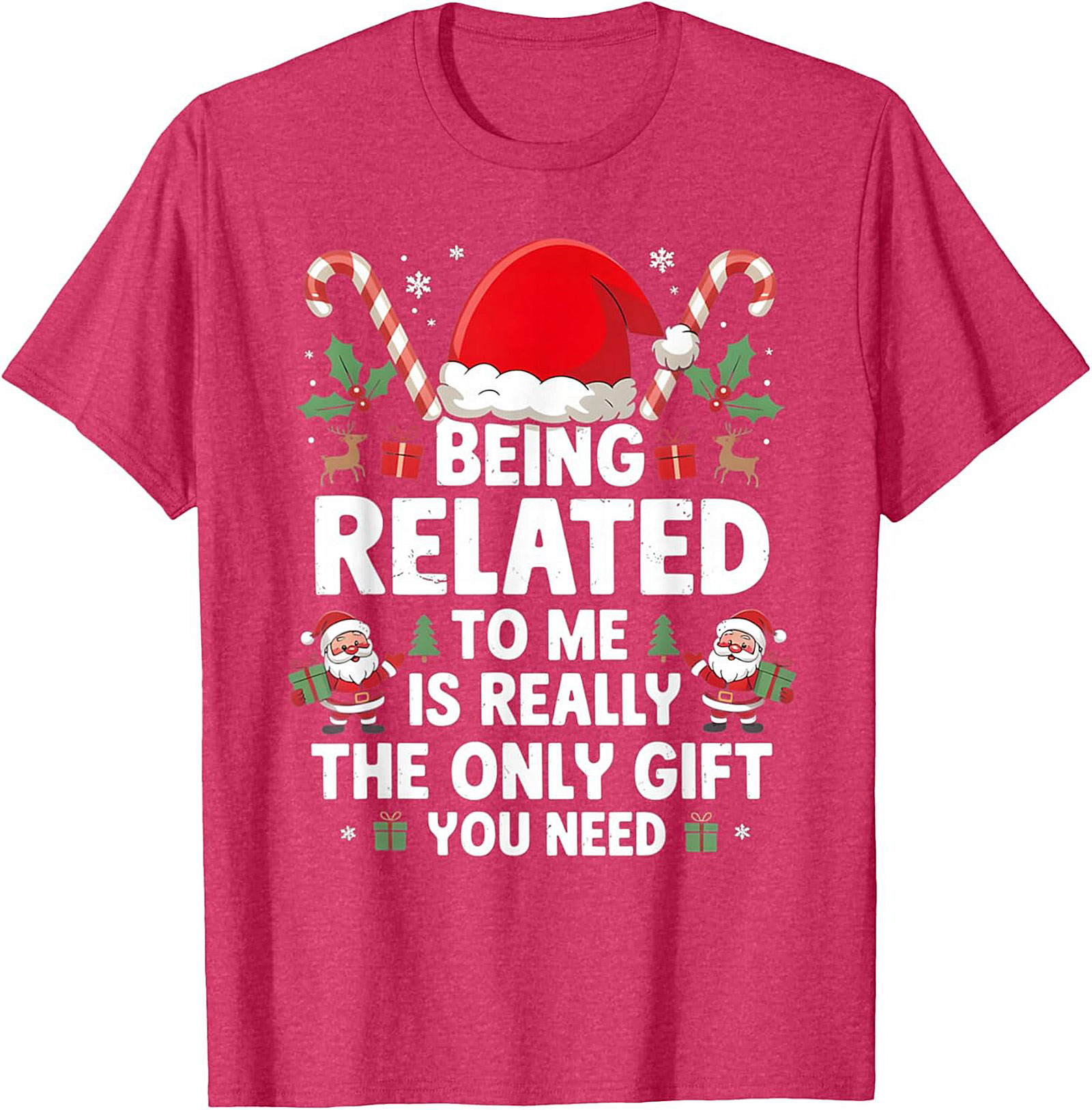 Funny Family Christmas T-Shirt Sarcastic Holiday Tee