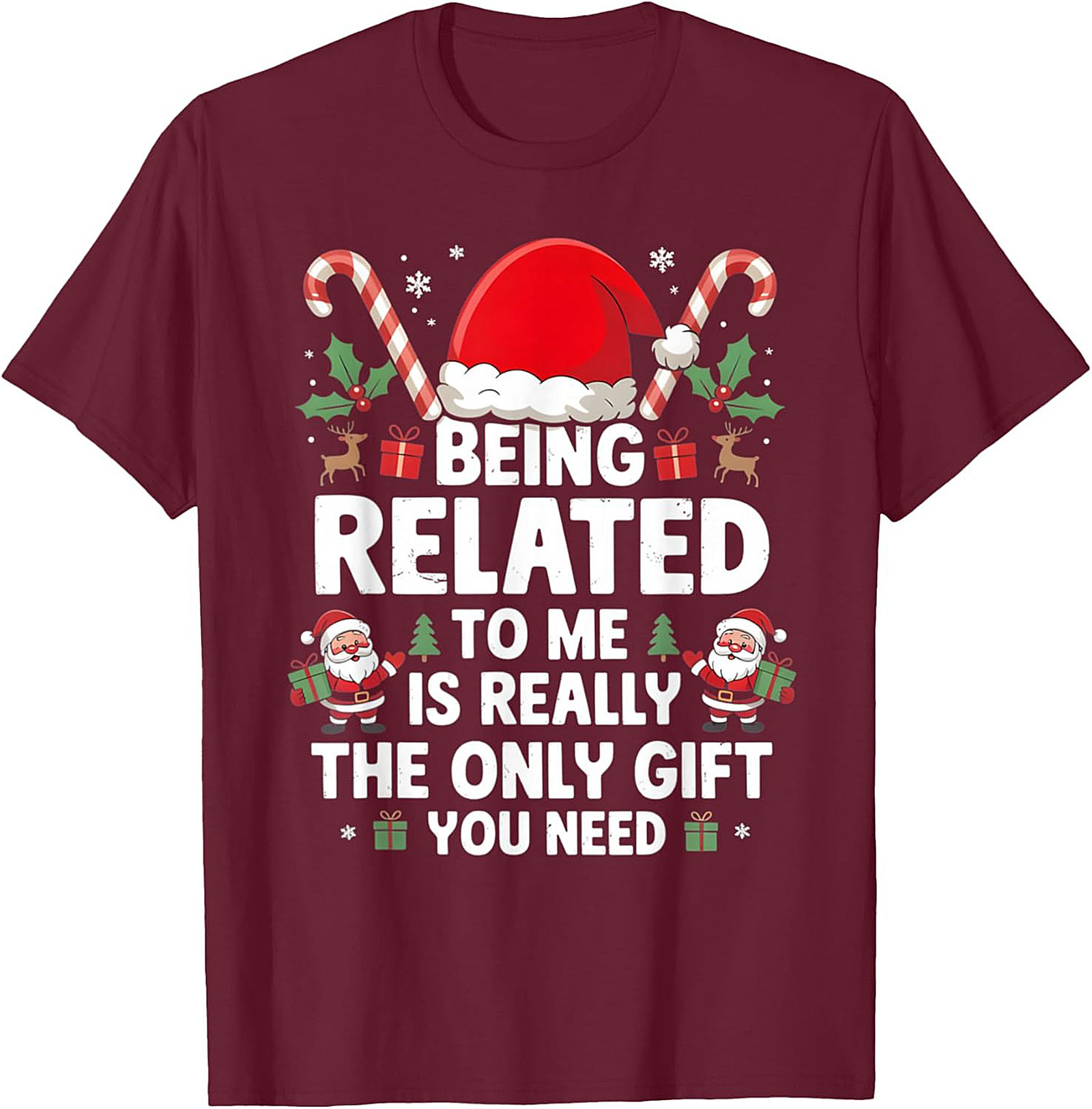 Funny Family Christmas T-Shirt Sarcastic Holiday Tee