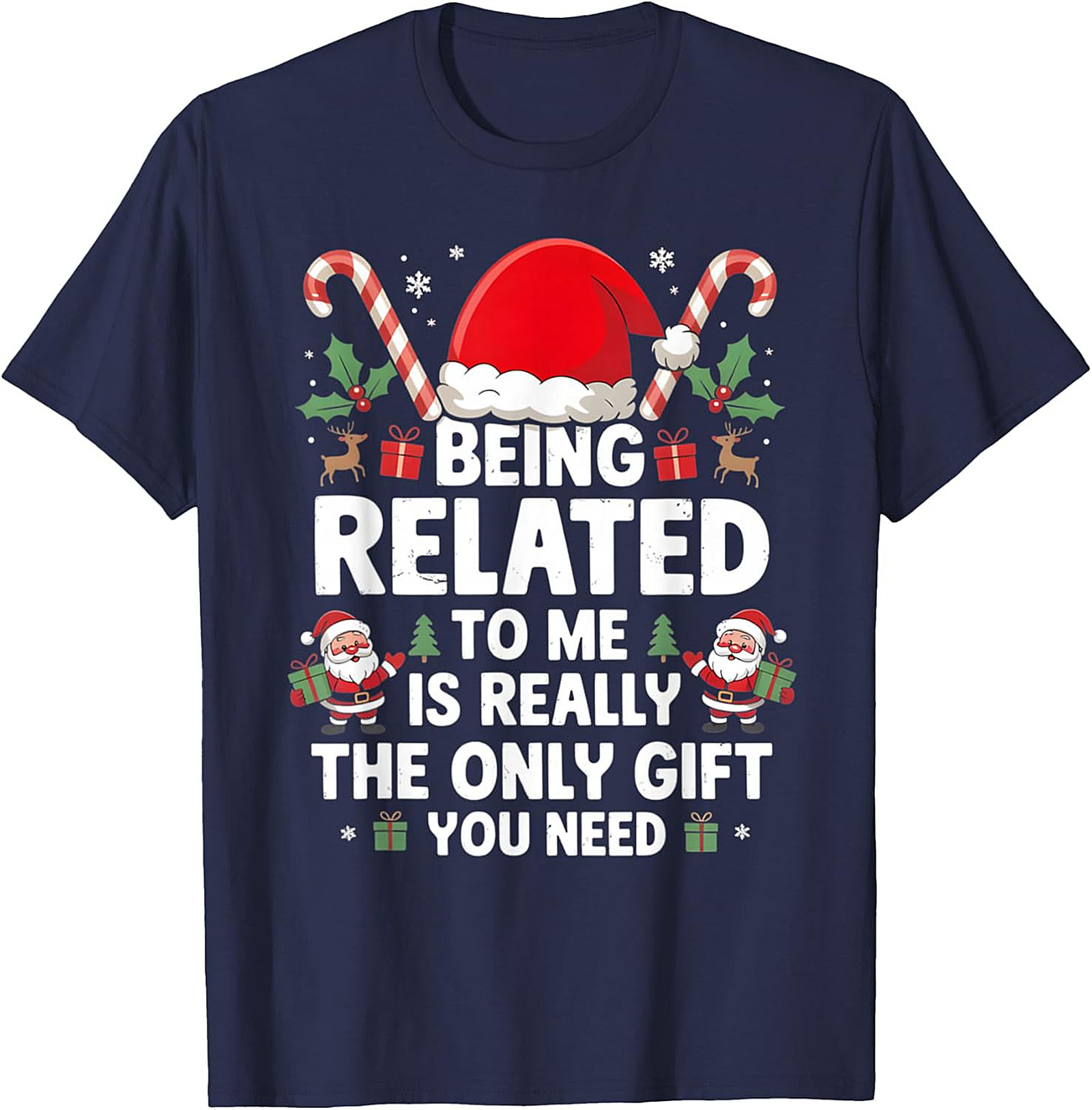 Funny Family Christmas T-Shirt Sarcastic Holiday Tee
