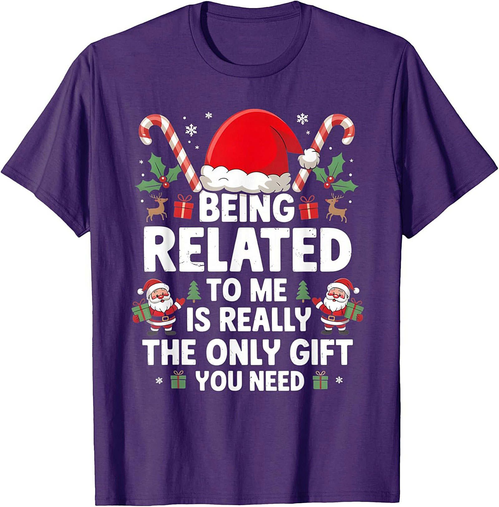Funny Family Christmas T-Shirt Sarcastic Holiday Tee