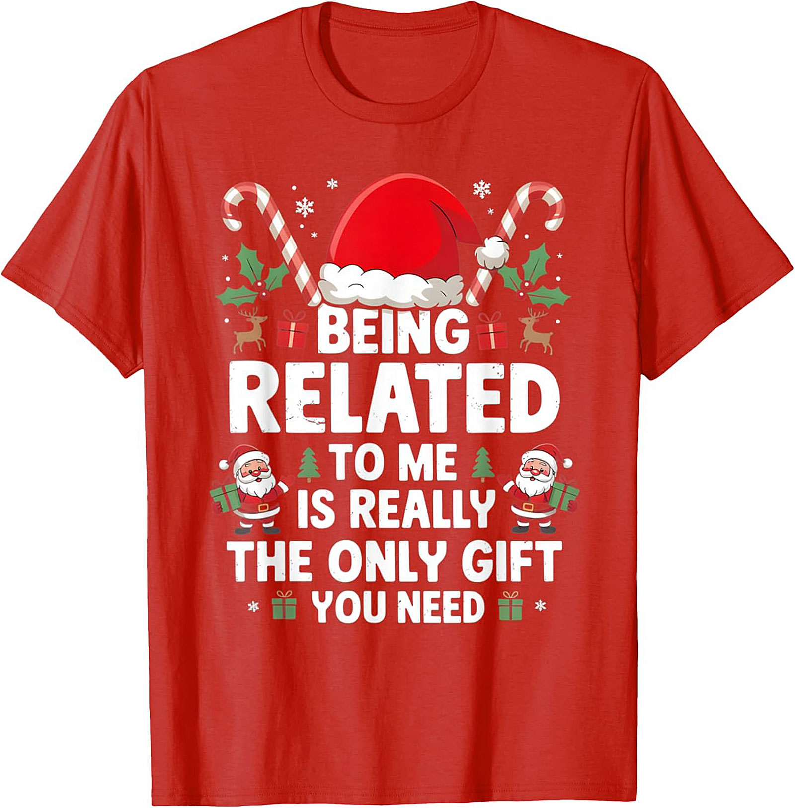Funny Family Christmas T-Shirt Sarcastic Holiday Tee