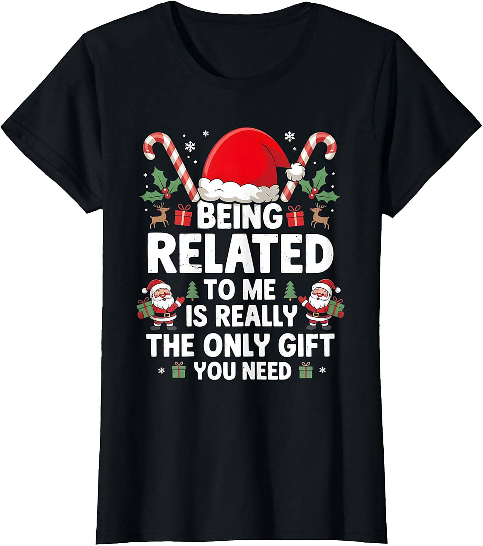 Funny Family Christmas T-Shirt Sarcastic Holiday Tee