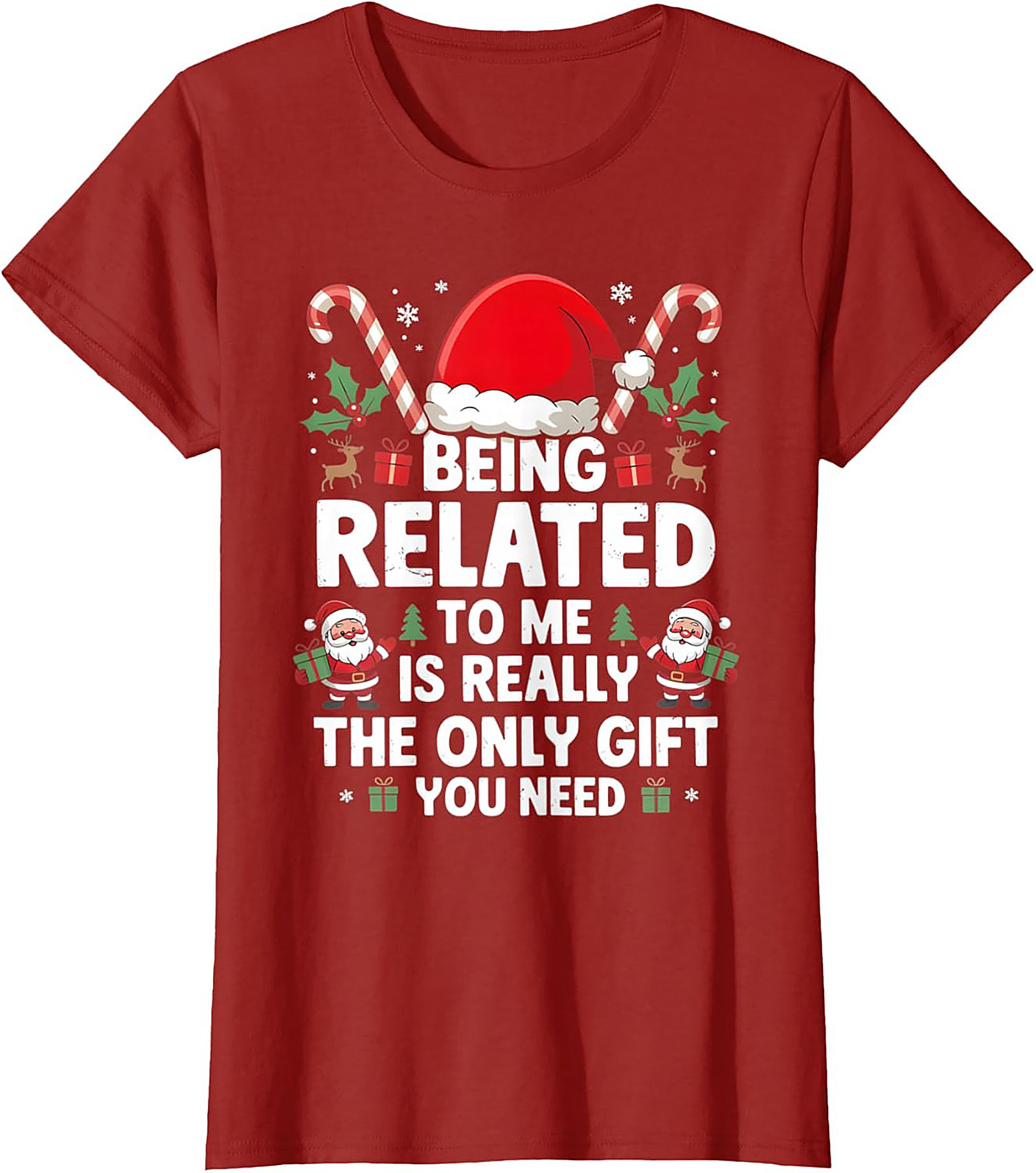 Funny Family Christmas T-Shirt Sarcastic Holiday Tee
