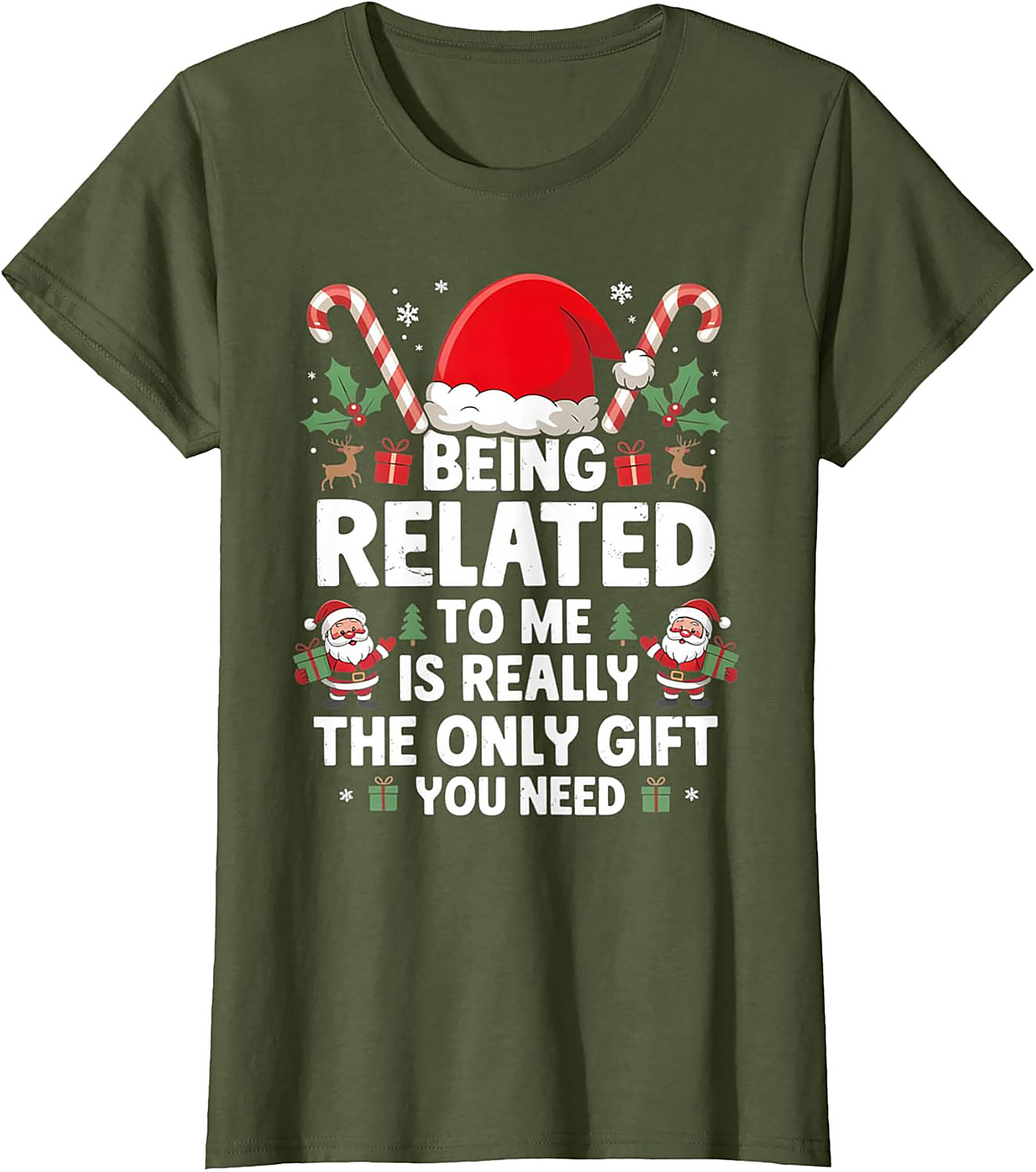 Funny Family Christmas T-Shirt Sarcastic Holiday Tee