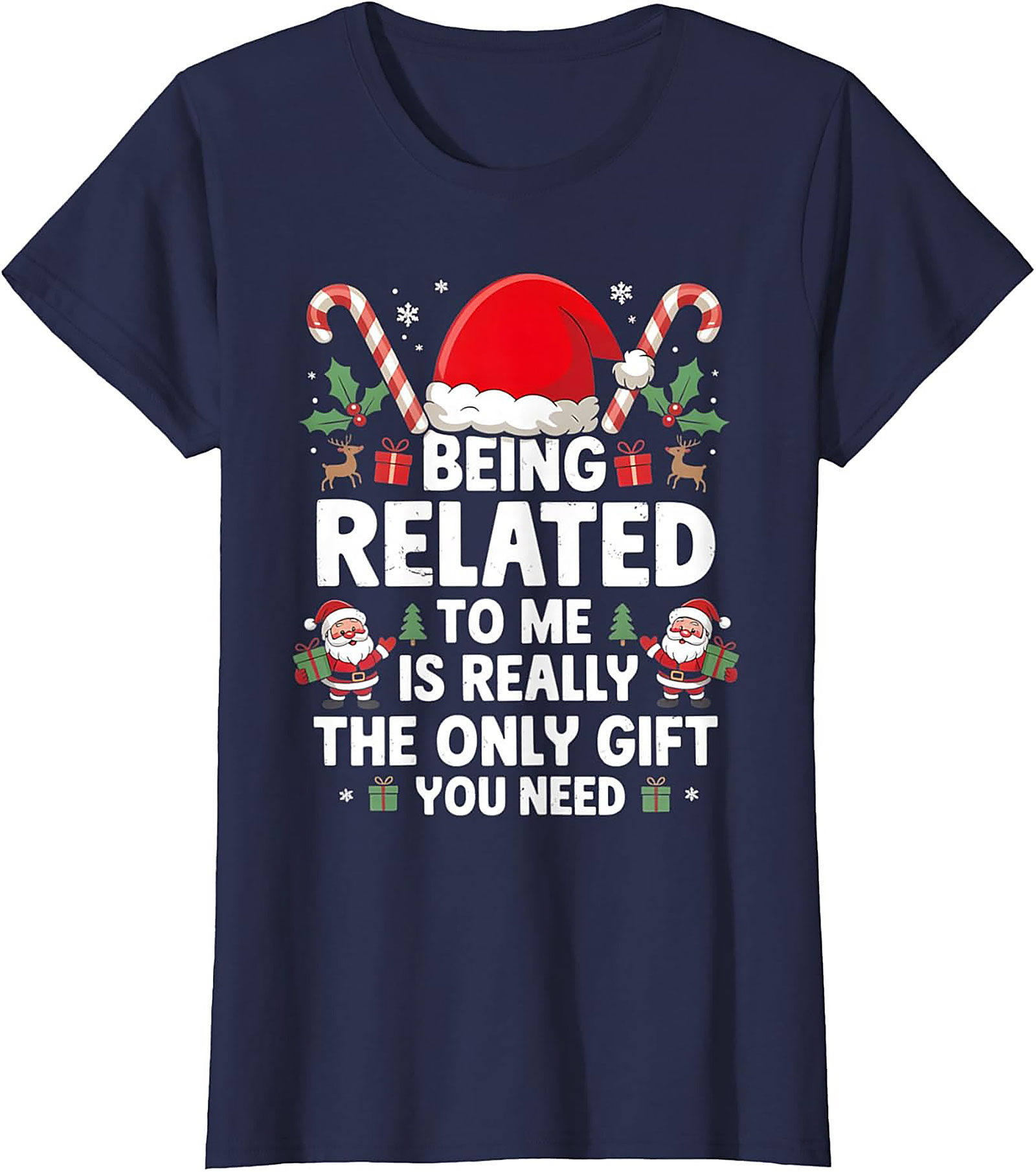 Funny Family Christmas T-Shirt Sarcastic Holiday Tee