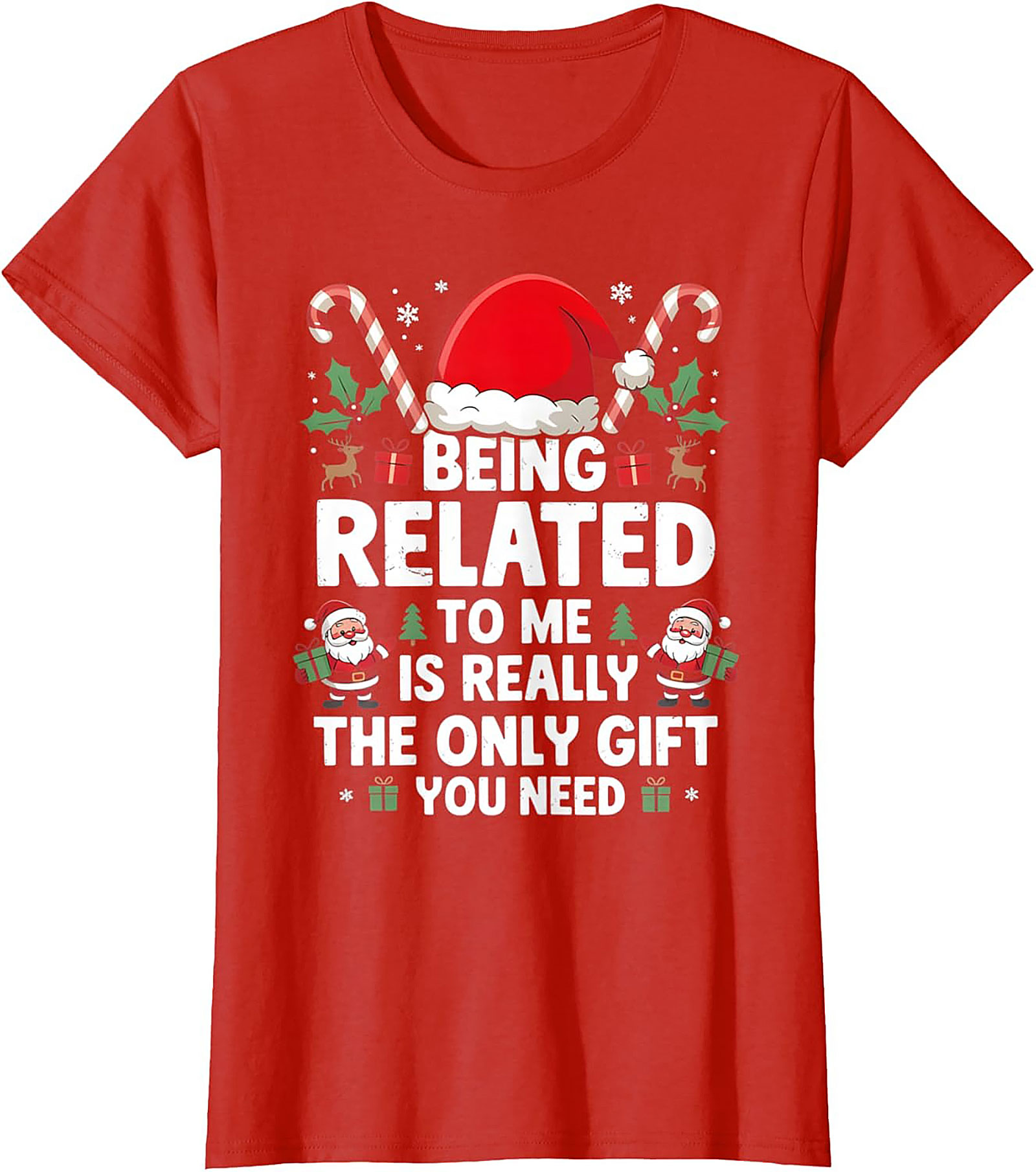 Funny Family Christmas T-Shirt Sarcastic Holiday Tee