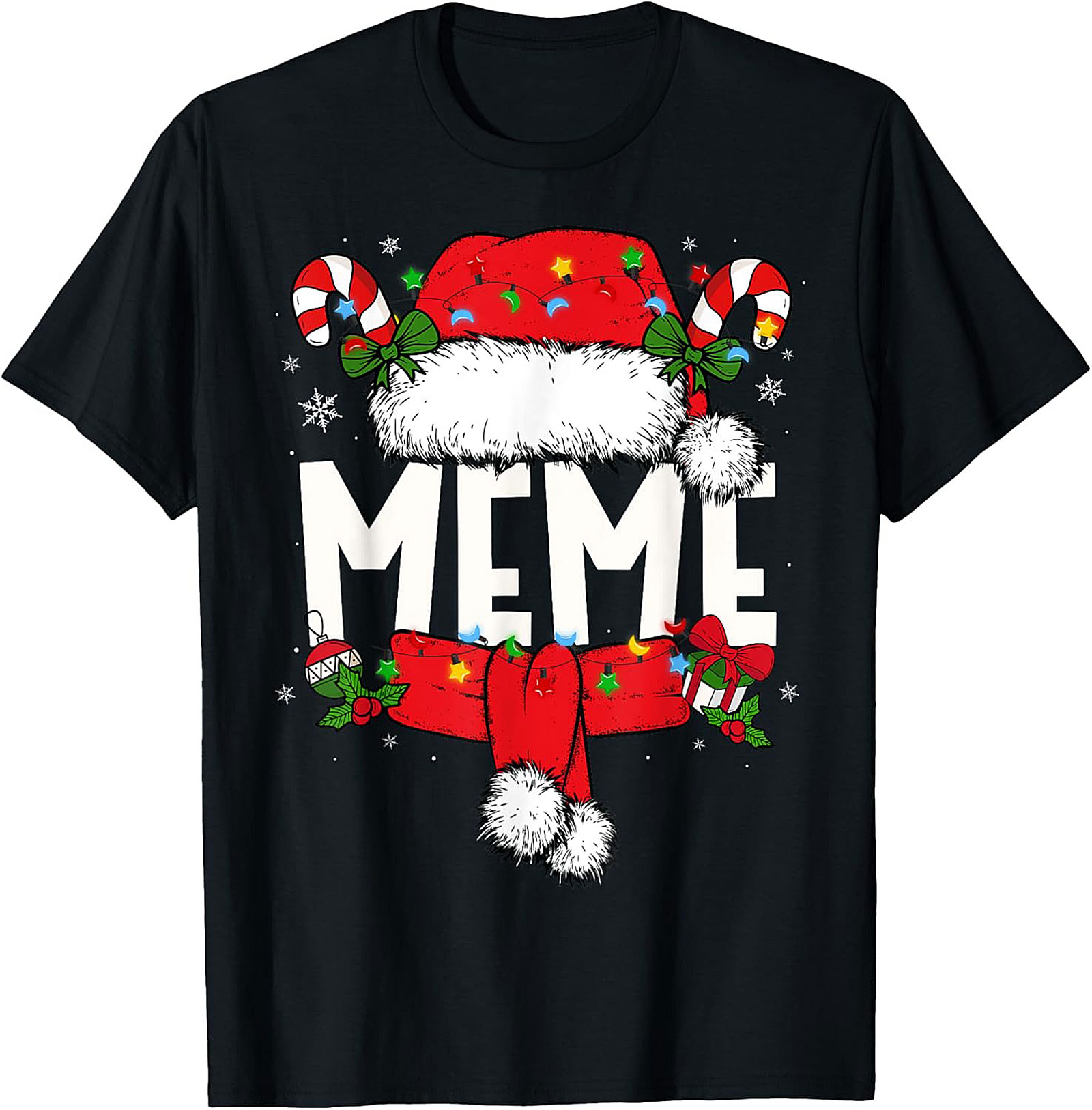 Funny Christmas Meme T-Shirt Holiday Graphic Tee