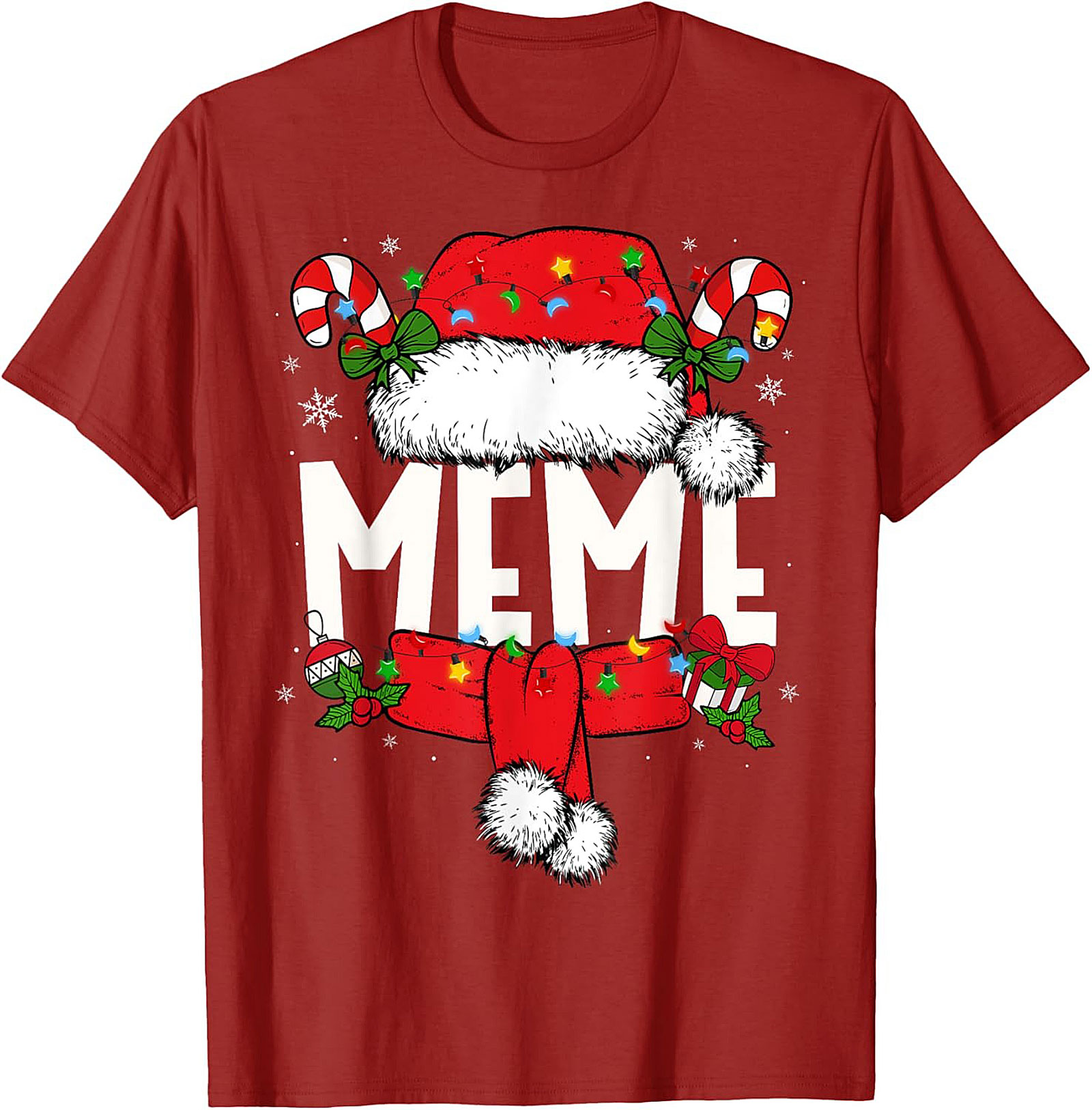 Funny Christmas Meme T-Shirt Holiday Graphic Tee