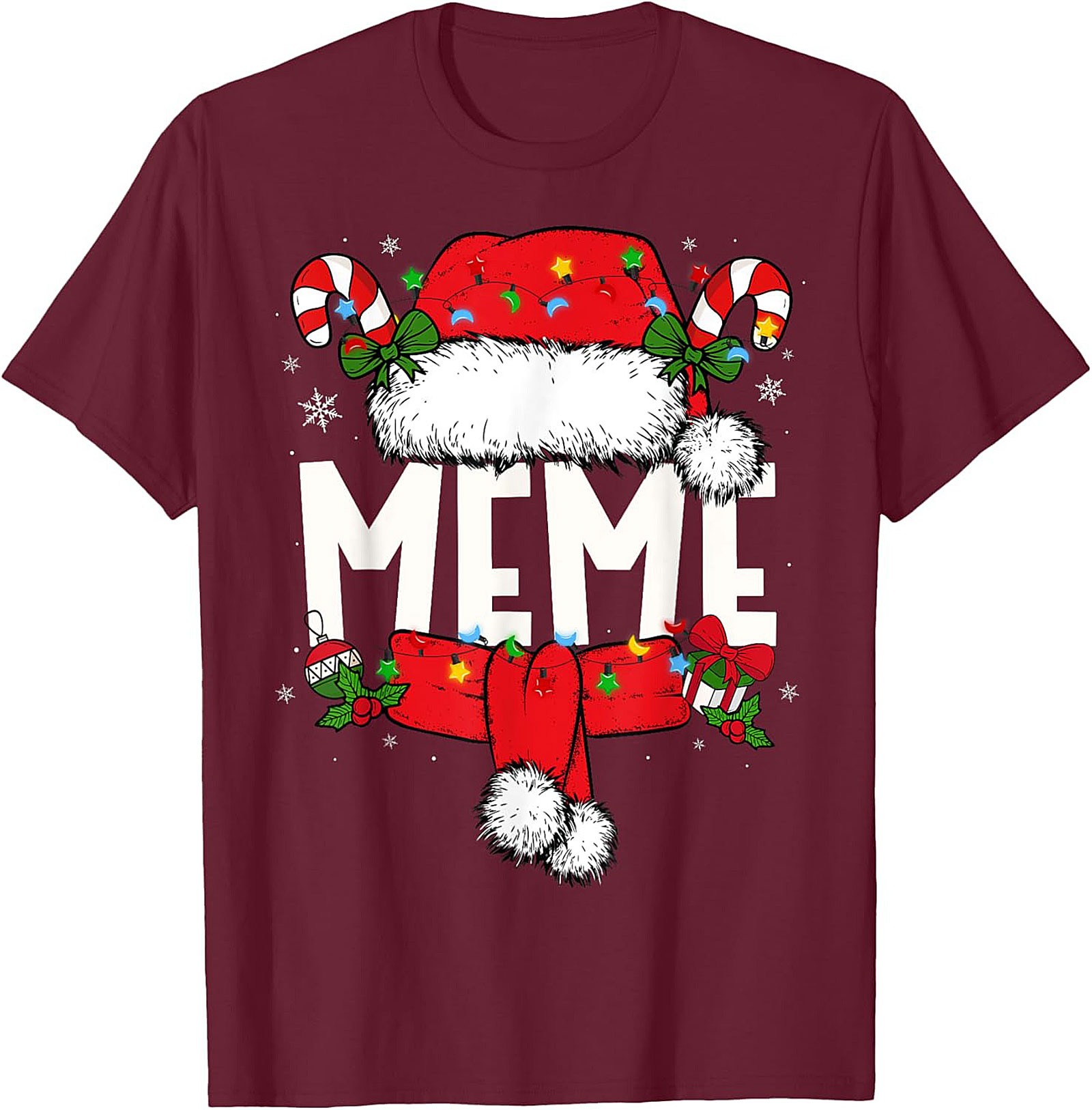 Funny Christmas Meme T-Shirt Holiday Graphic Tee