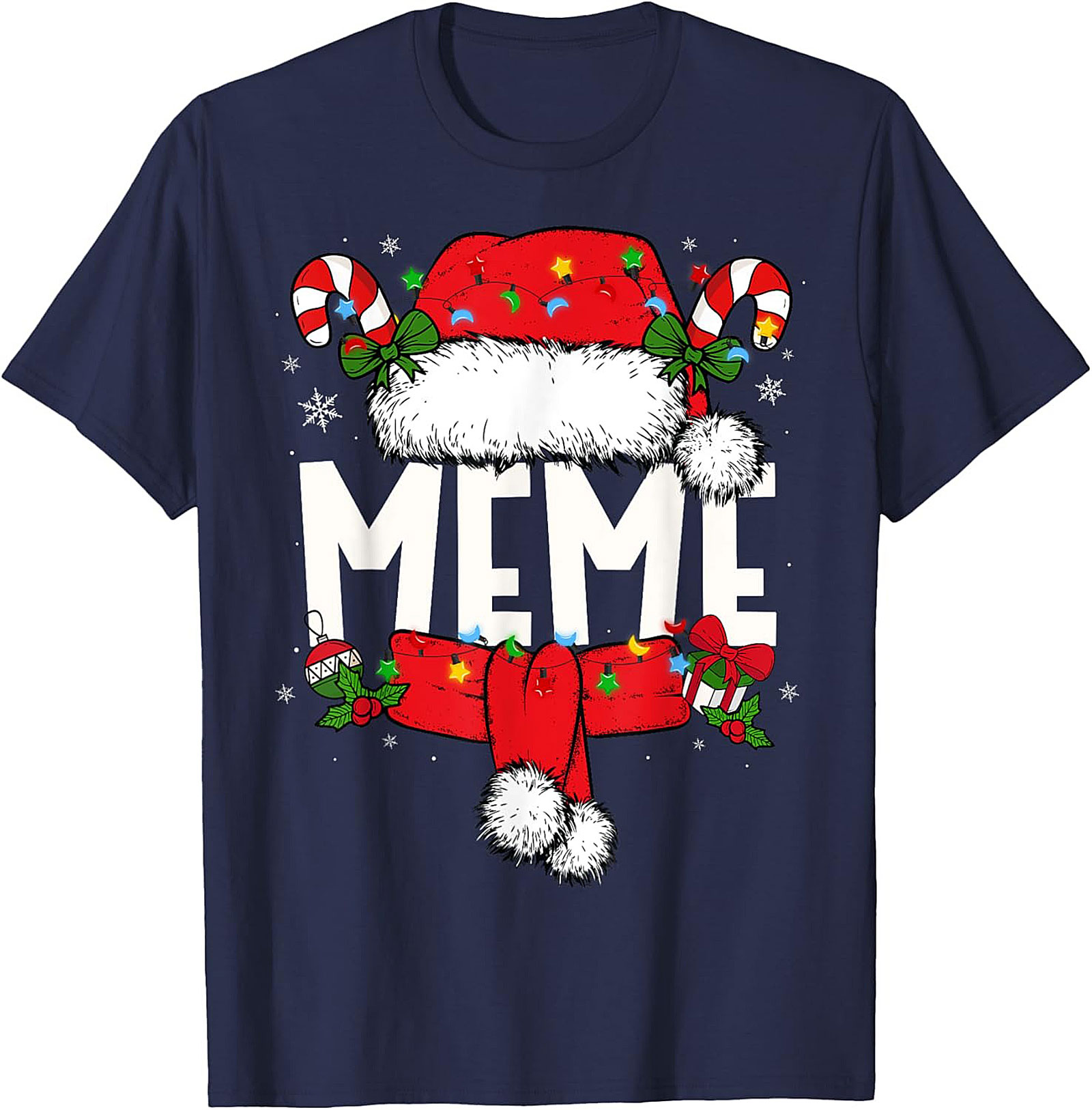 Funny Christmas Meme T-Shirt Holiday Graphic Tee