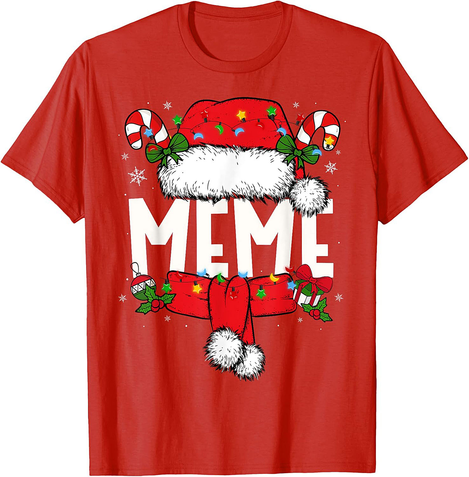 Funny Christmas Meme T-Shirt Holiday Graphic Tee