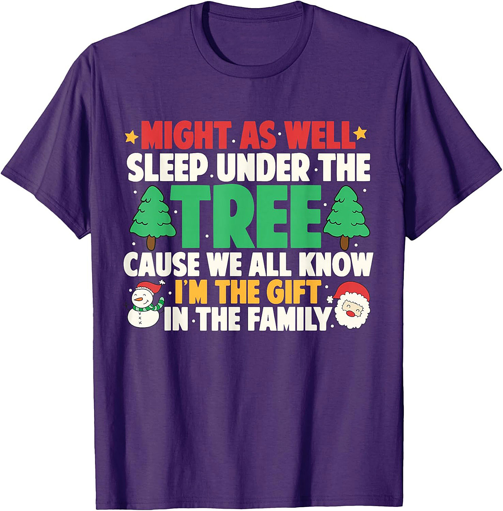 I'm The Gift Funny Christmas T-Shirt Unisex Tee