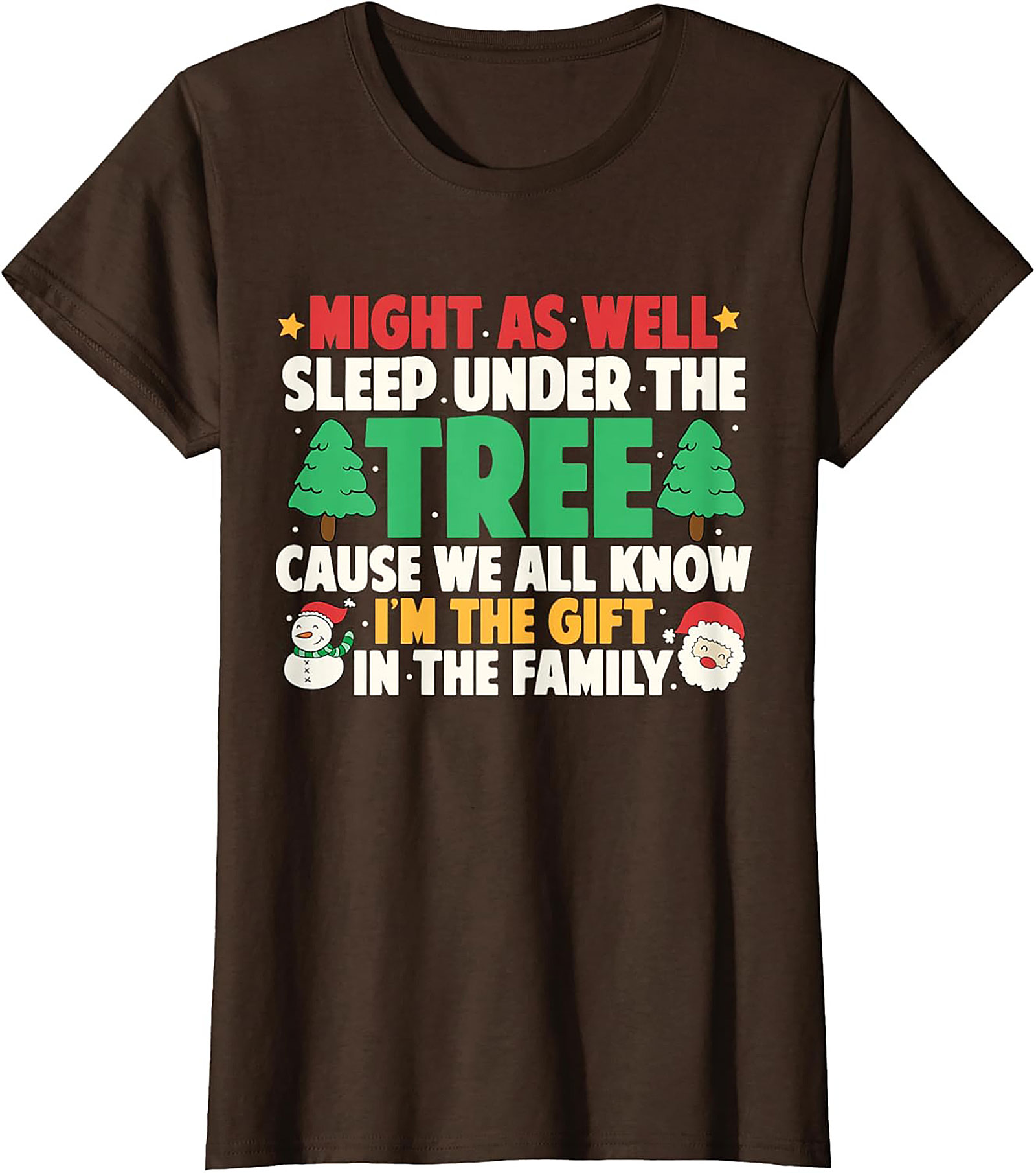 I'm The Gift Funny Christmas T-Shirt Unisex Tee