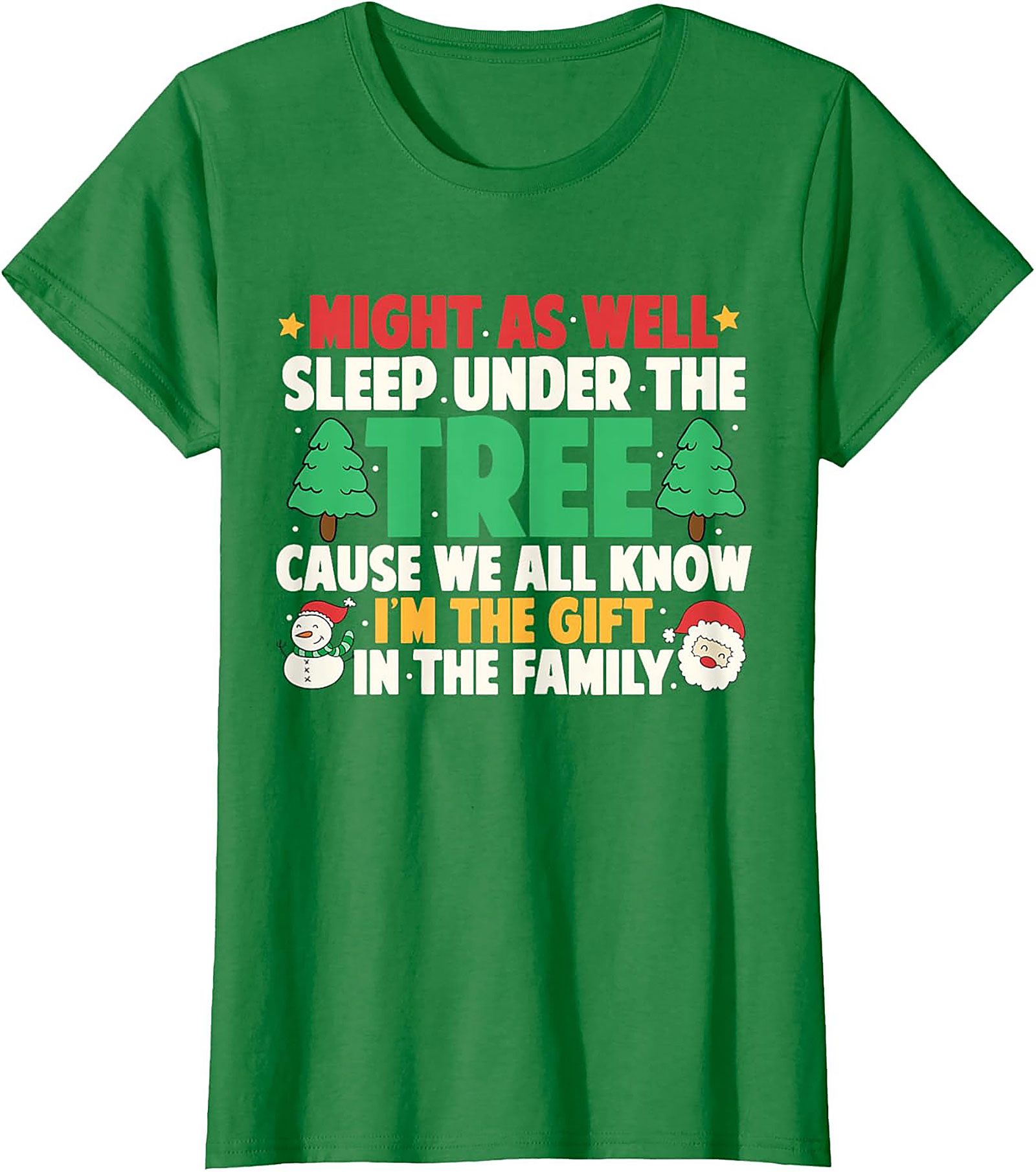 I'm The Gift Funny Christmas T-Shirt Unisex Tee
