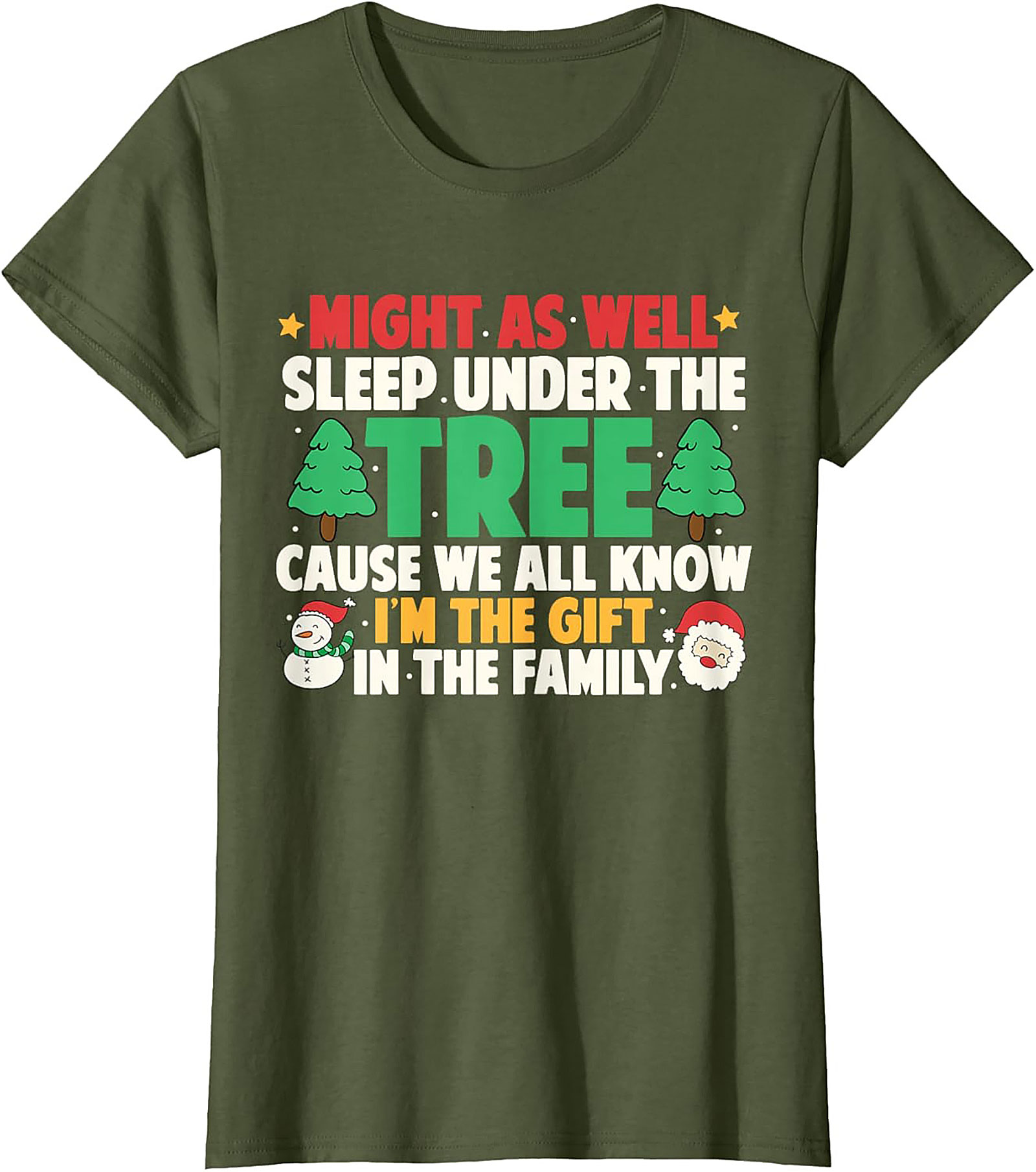 I'm The Gift Funny Christmas T-Shirt Unisex Tee