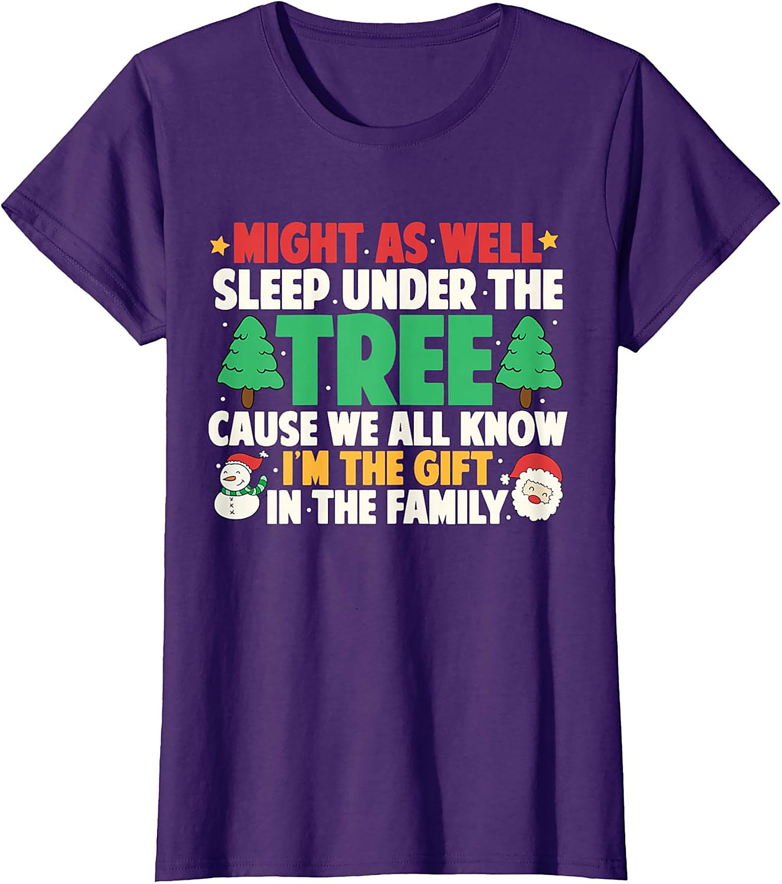 I'm The Gift Funny Christmas T-Shirt Unisex Tee