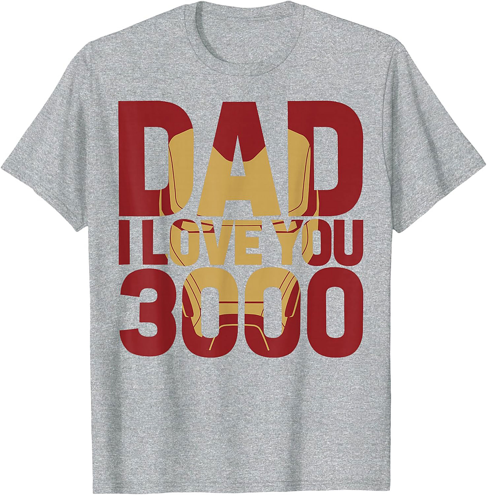 I Love You 3000 Dad Graphic Tee Iron Man Shirt Gift