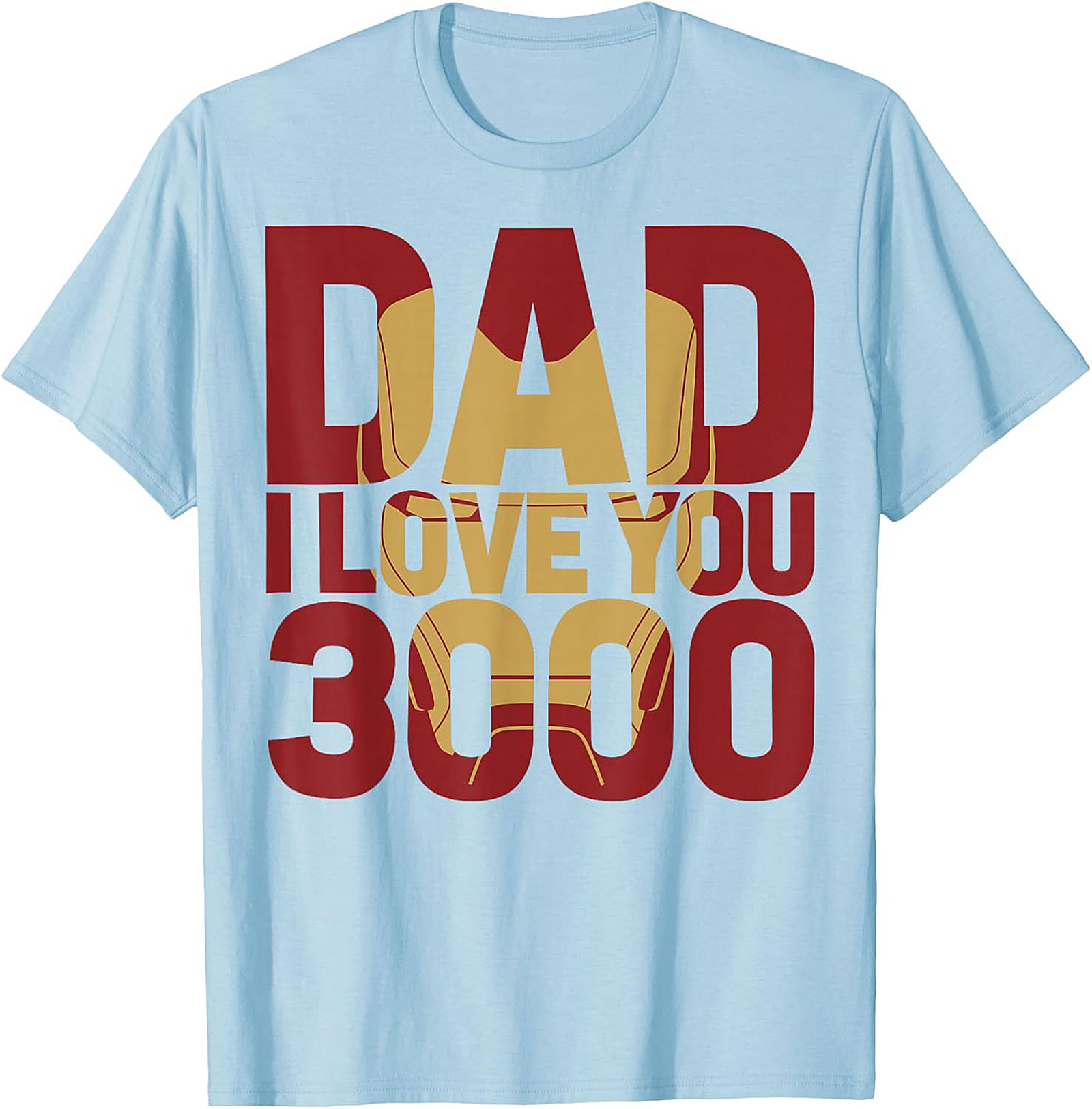 I Love You 3000 Dad Graphic Tee Iron Man Shirt Gift