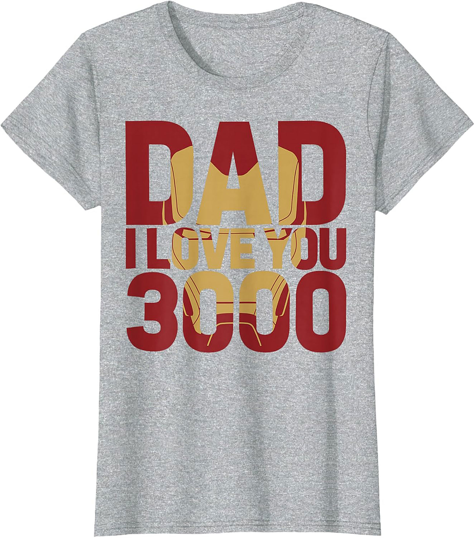 I Love You 3000 Dad Graphic Tee Iron Man Shirt Gift