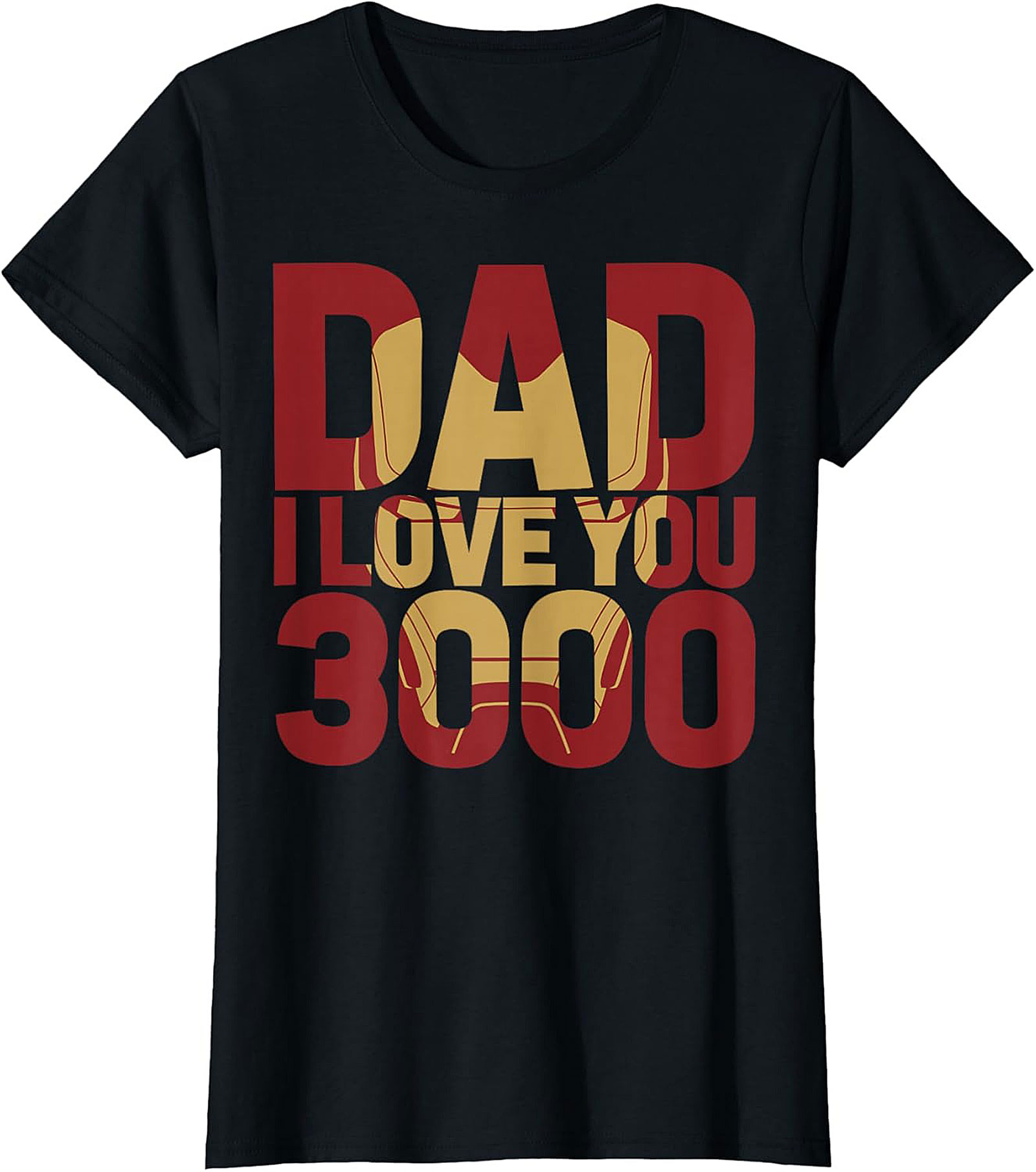 I Love You 3000 Dad Graphic Tee Iron Man Shirt Gift